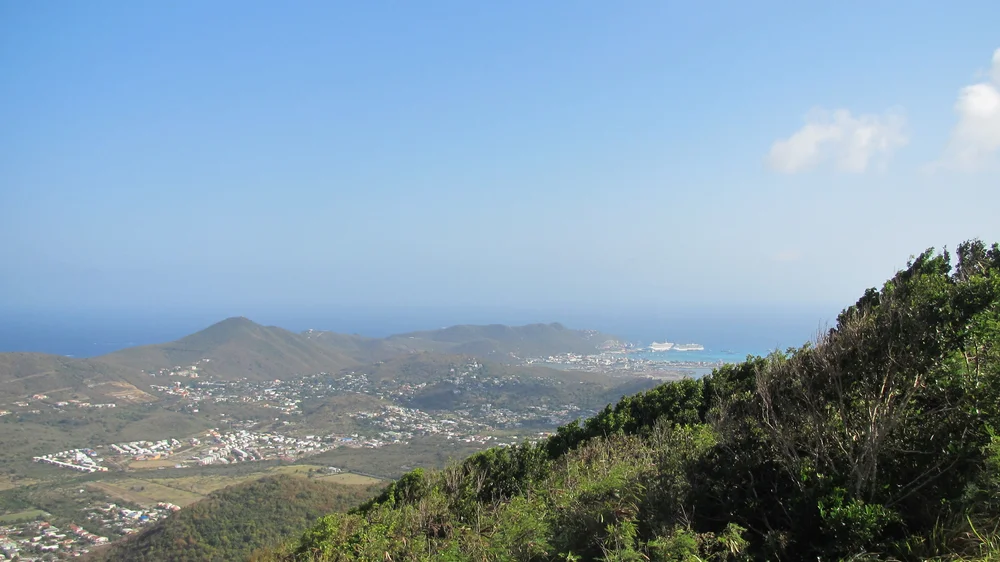 Utsikt mot Philipsburg