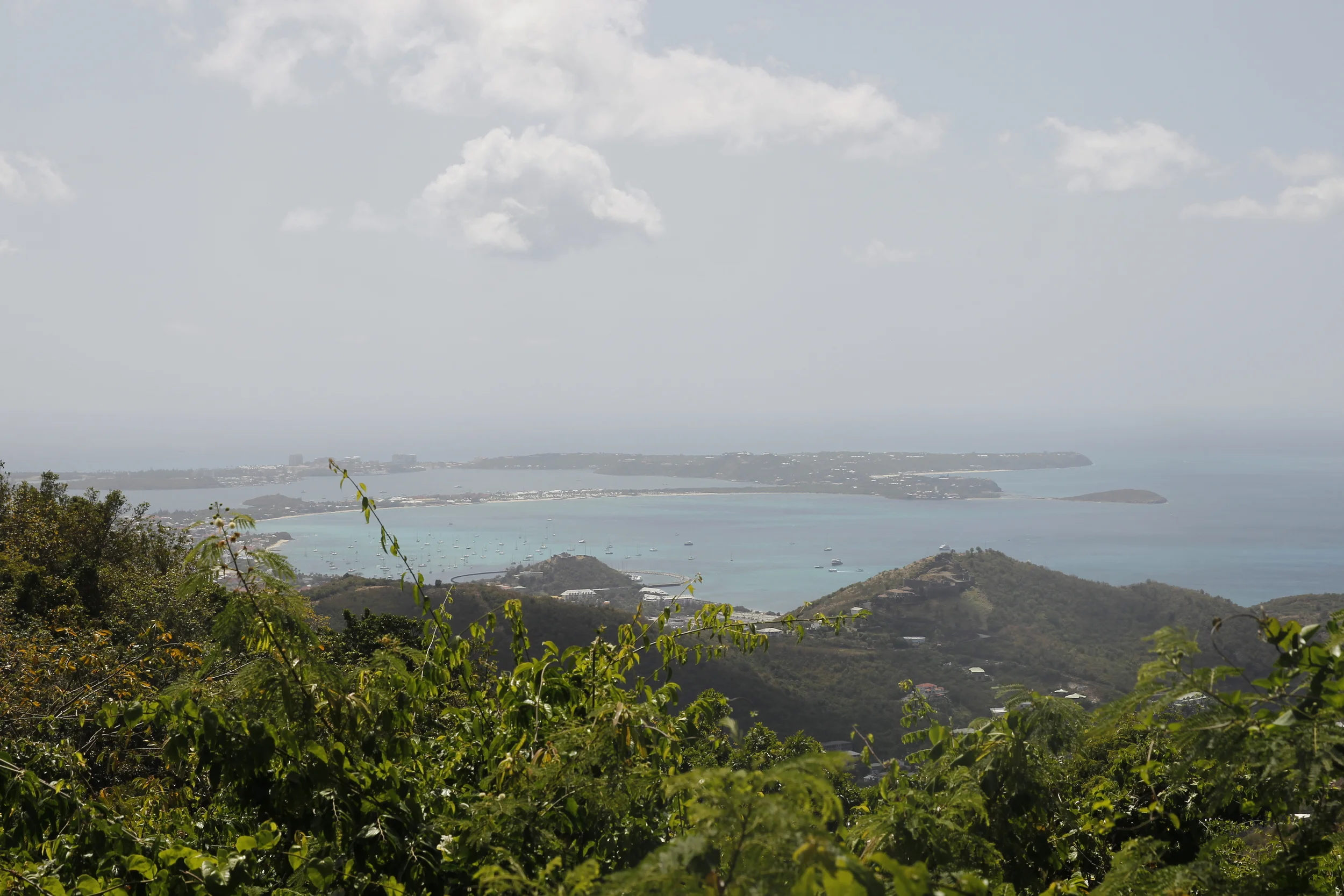 Utsikt mot nordøst og Orient Beach