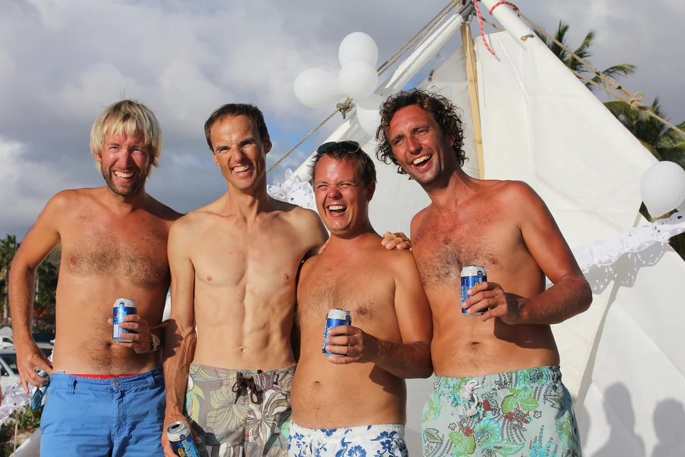 Brudgommen med sine brudesvenner