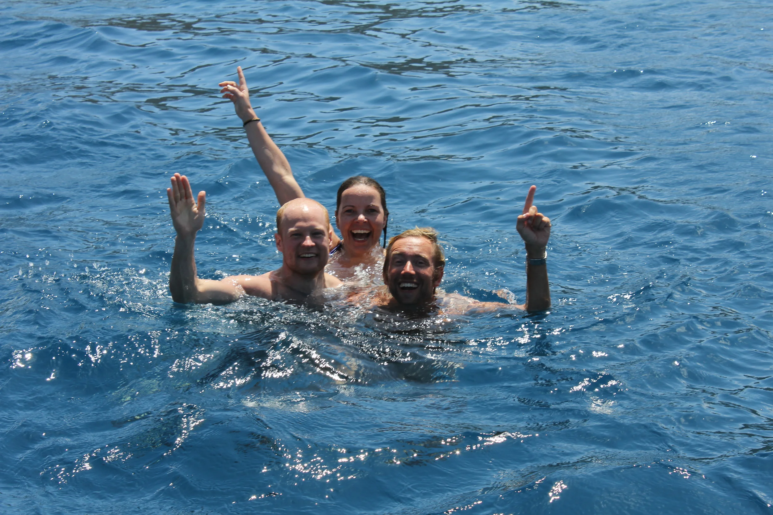 Eric og Rikke, gode venner fra tiden i Iran