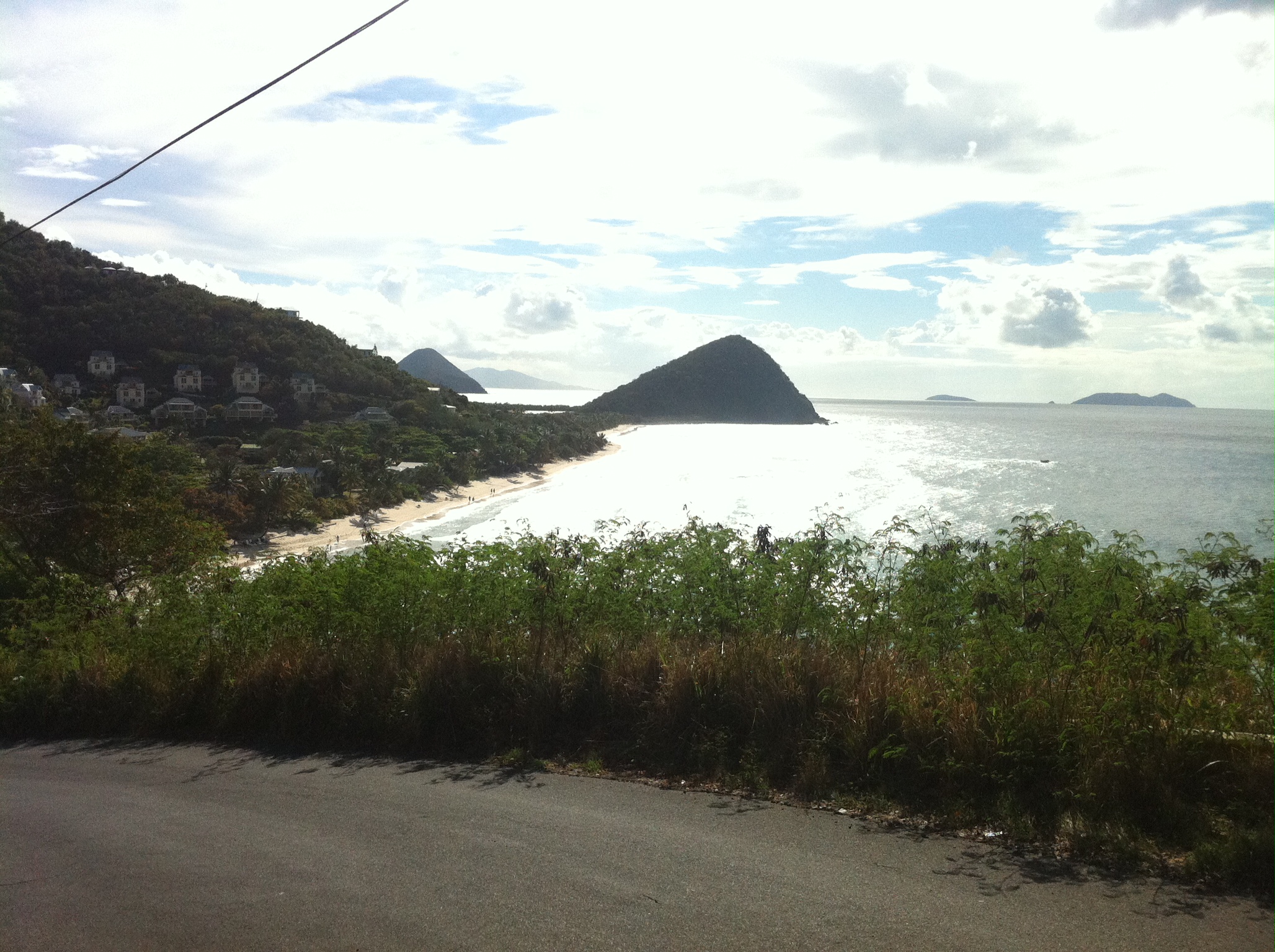 Sykkeltur på Tortola på Palmesøndag