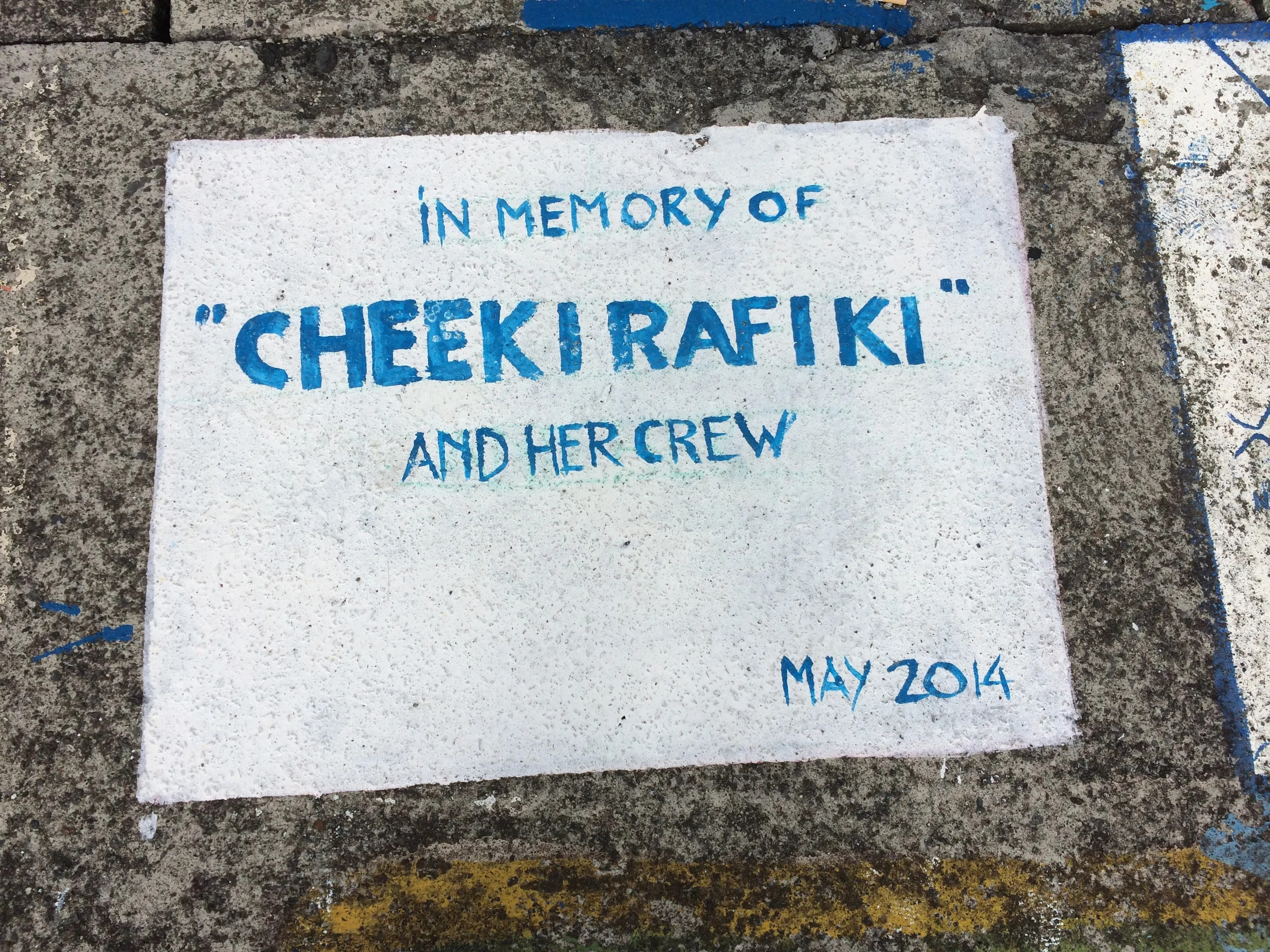 Vi håper på bedre lykke på veien enn uheldige "Cheeki Rafiki"