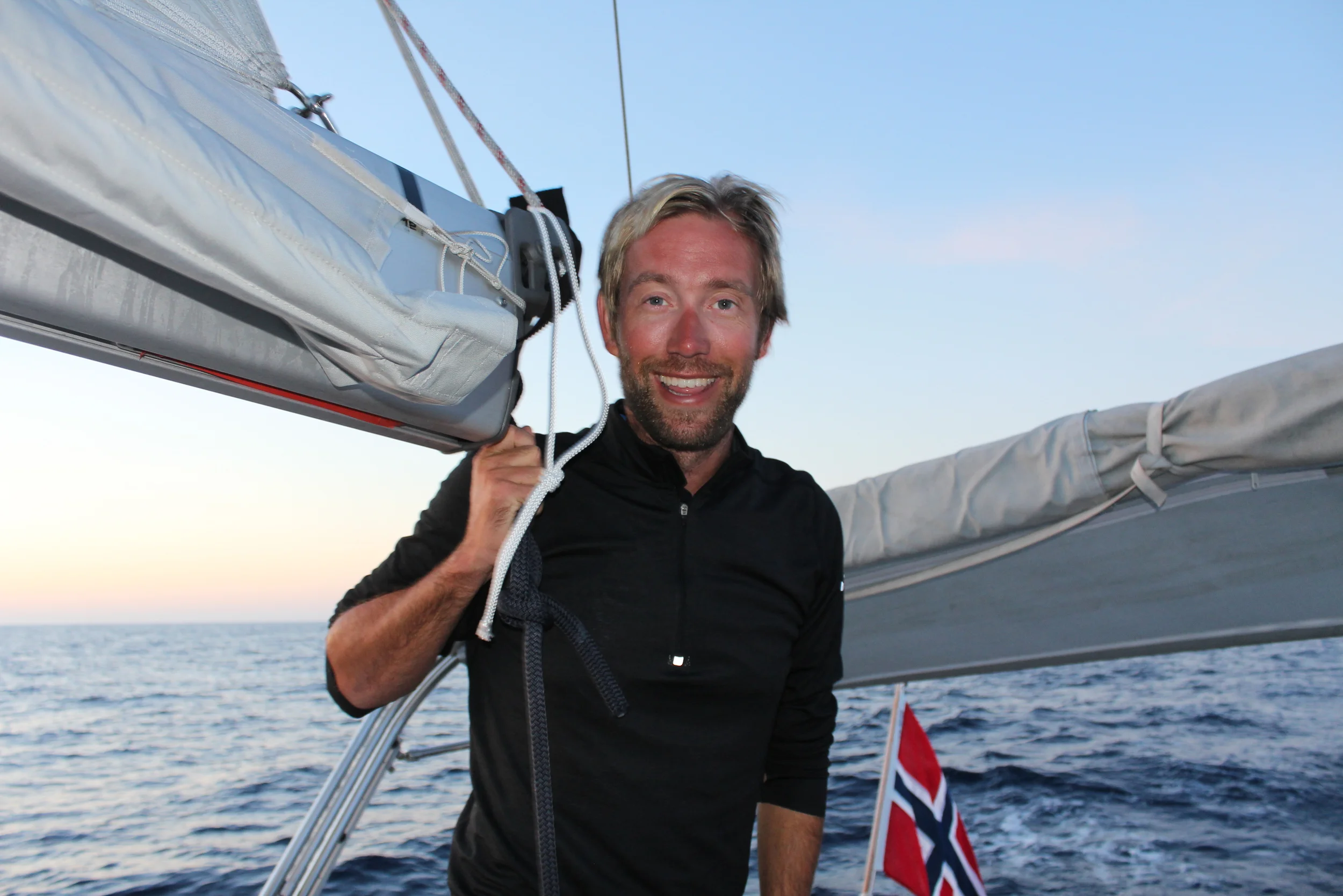 Kapteinen foreløpig fornøyd...