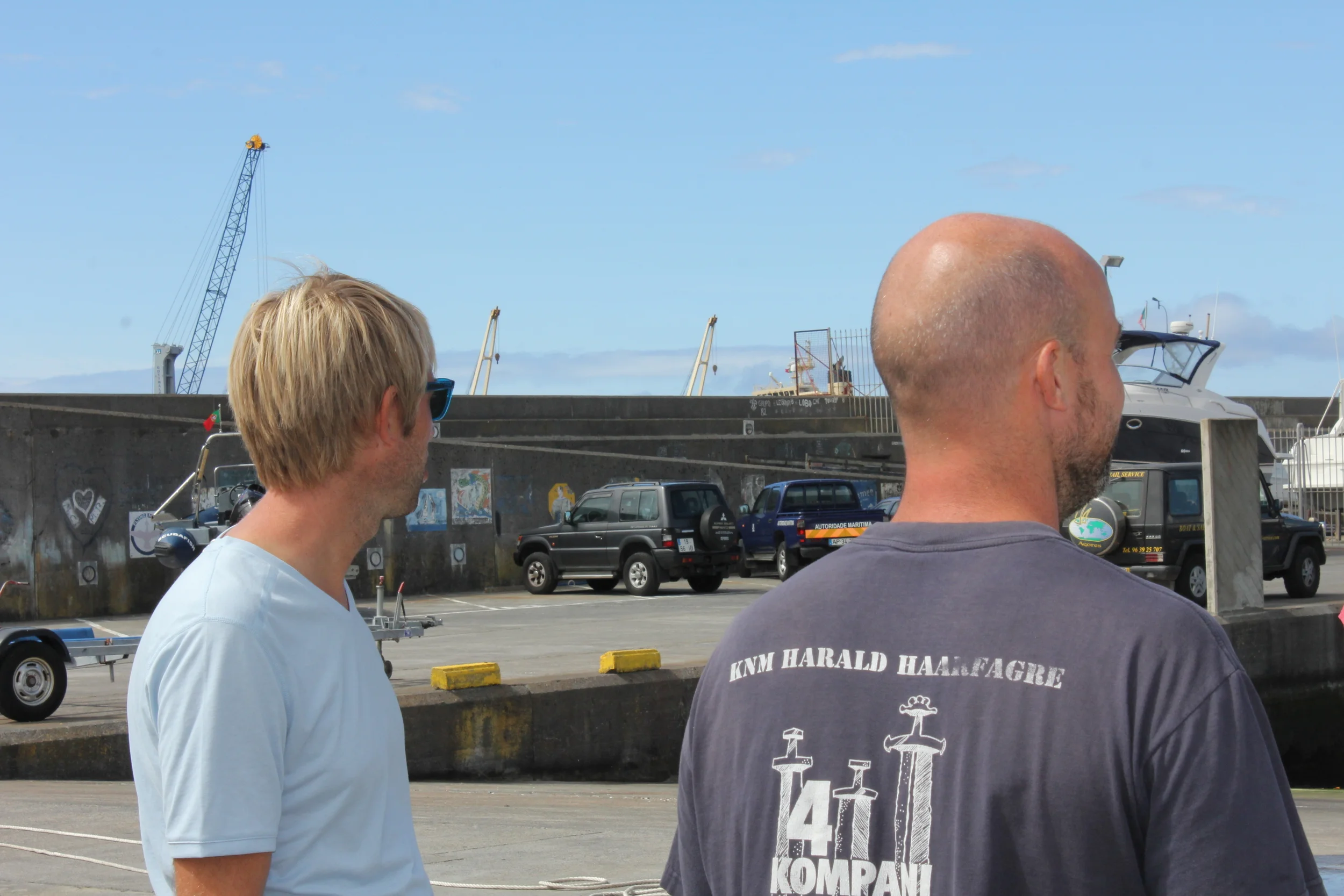 Knut og Jørgen fra Mari Magi følger spent med