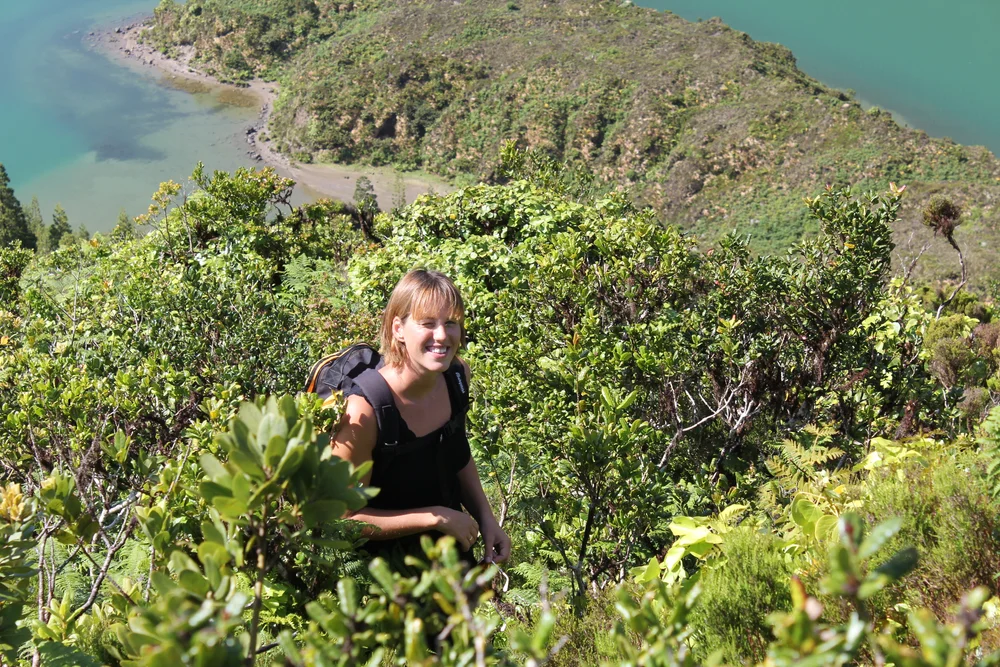 Mari konstaterer at denne stien ender i ingenting