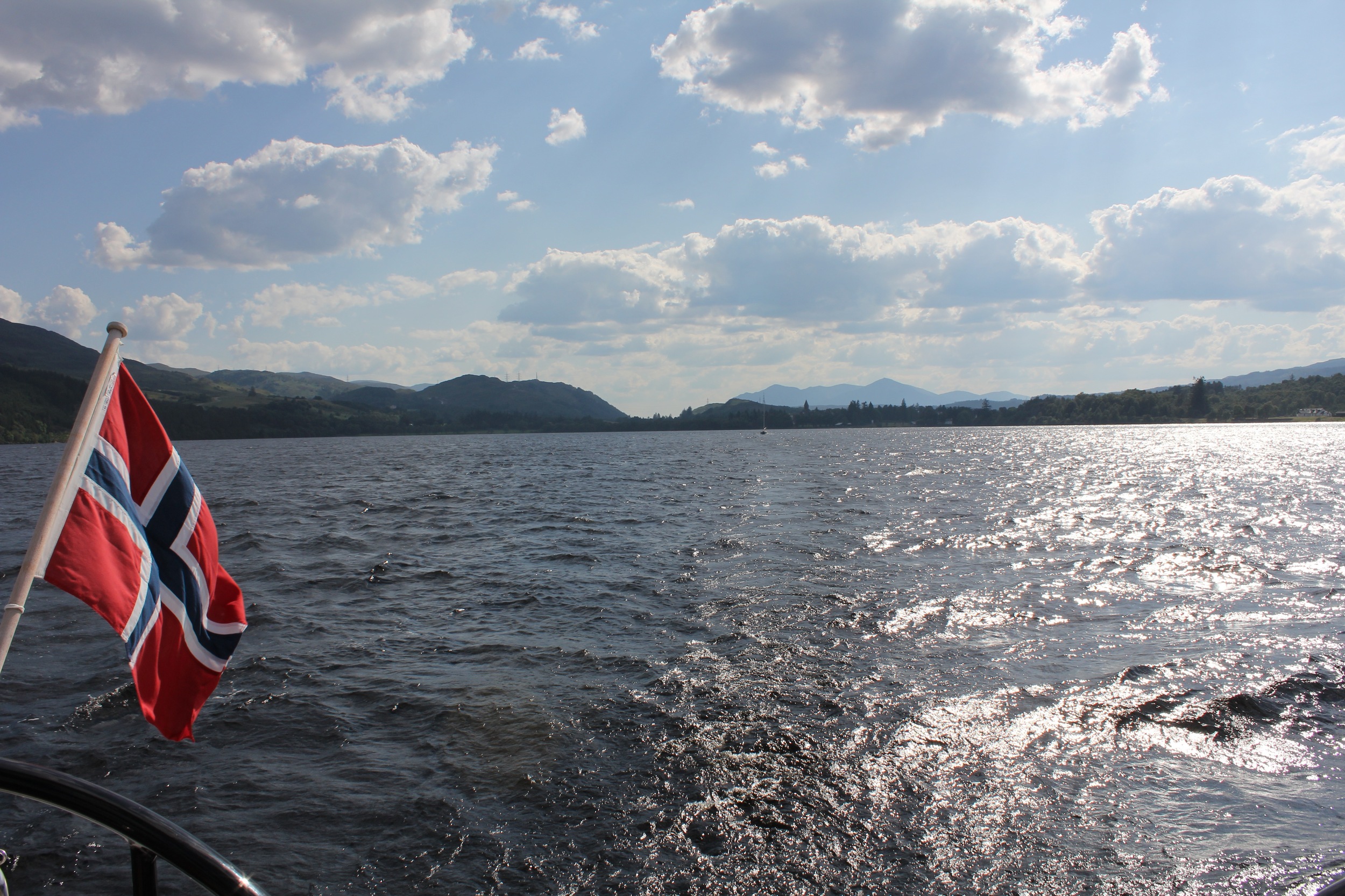 Vi var over Loch Ness uten å møte Nessy 