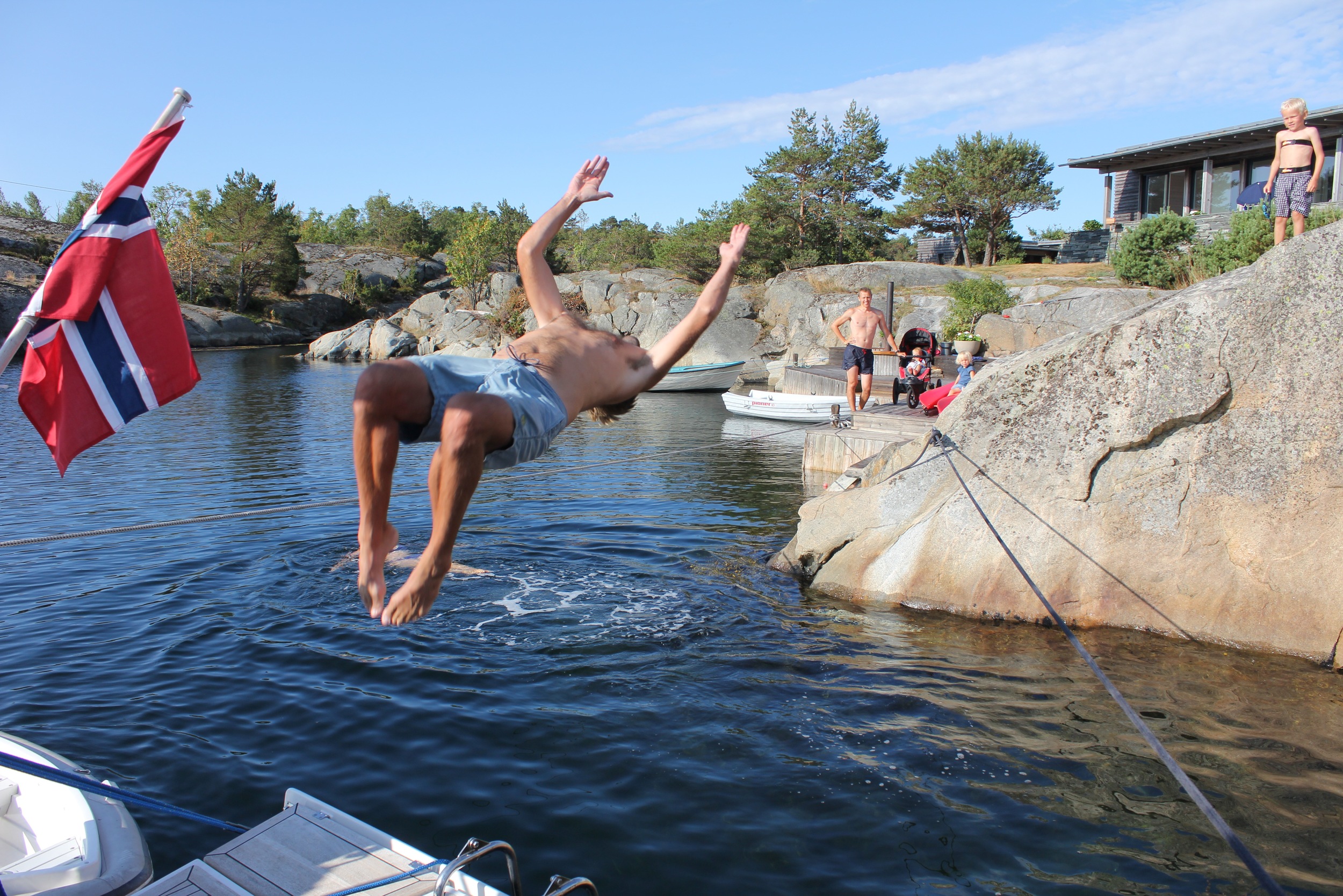 Et jubelhopp fra kaptein Knut