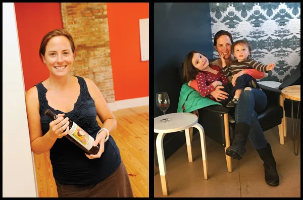 Danielle at Cork Waterbury in 2011--------------> Danielle with her babies at Cork Stowe in 2017