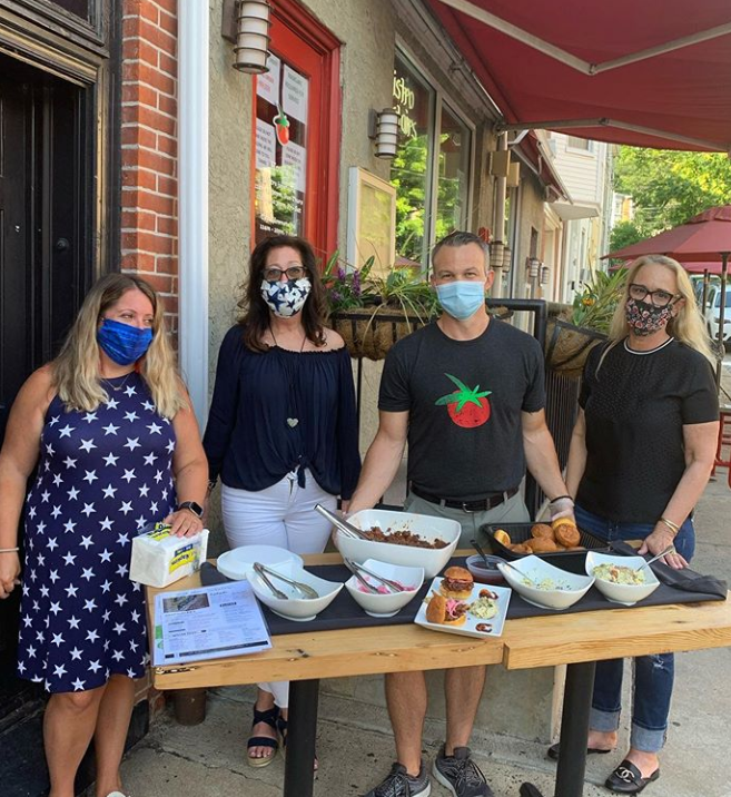 Renee Patrone, Mary Dougherty, Michael Cassano, Jillian Dunn