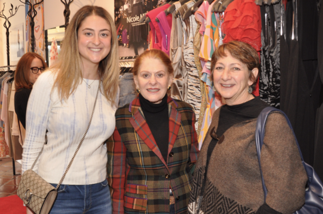   Fashion, Beauty and Hair Spring Trends Event on Saturday, March 26 from 12-6 PM.)  Alyson Grobman, her grandmother Elaine Grobman and Diane Morganstein shopped the boutique during the “Beauty” event  