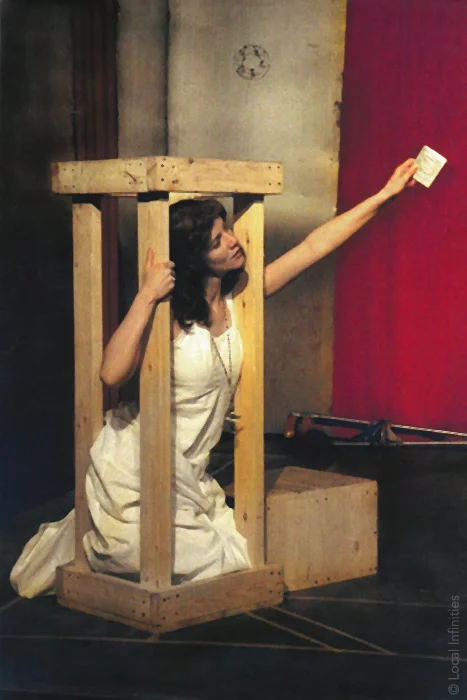 Mary, Queen of Scots, in prison, played by Tanera Marshall