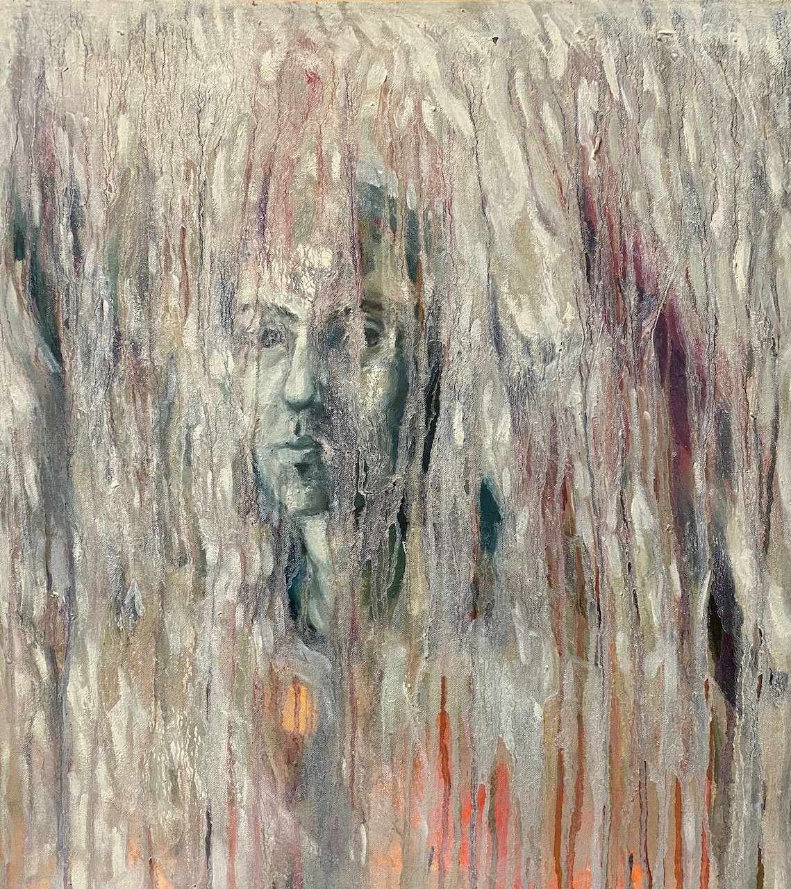 SOLD — 18 x 20" oil on canvas. "Clear sight"