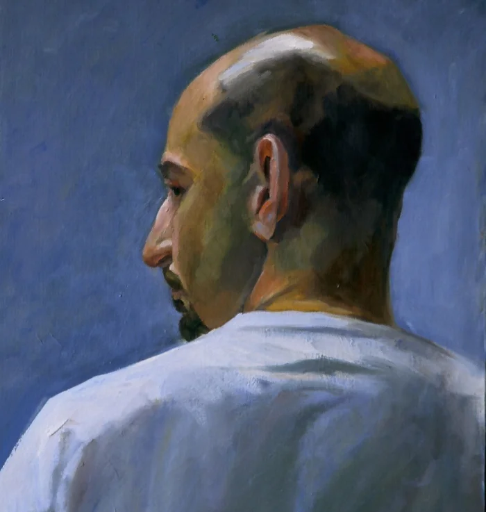  Simon, Oil on Canvas, 18 x 24 