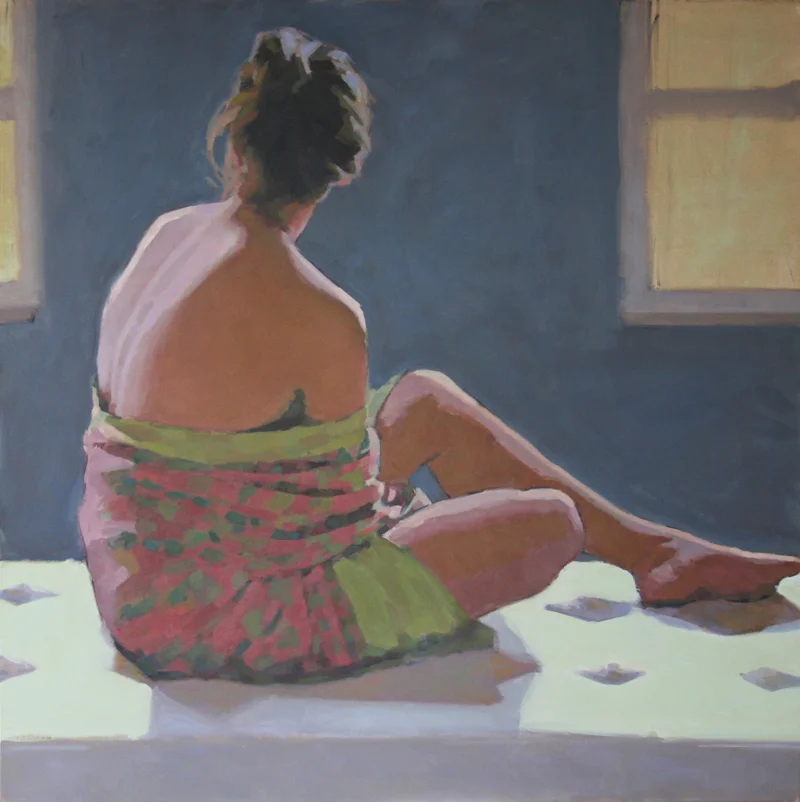 Backlit, Oil, 36 x 36
