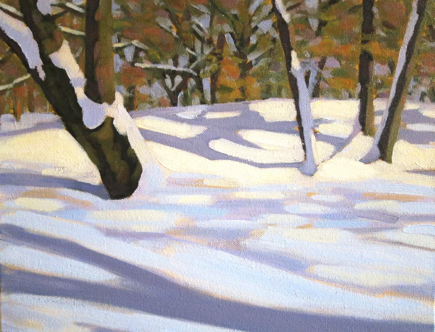 Great Lawn Beyond, Oil on Canvas, 11 x 14