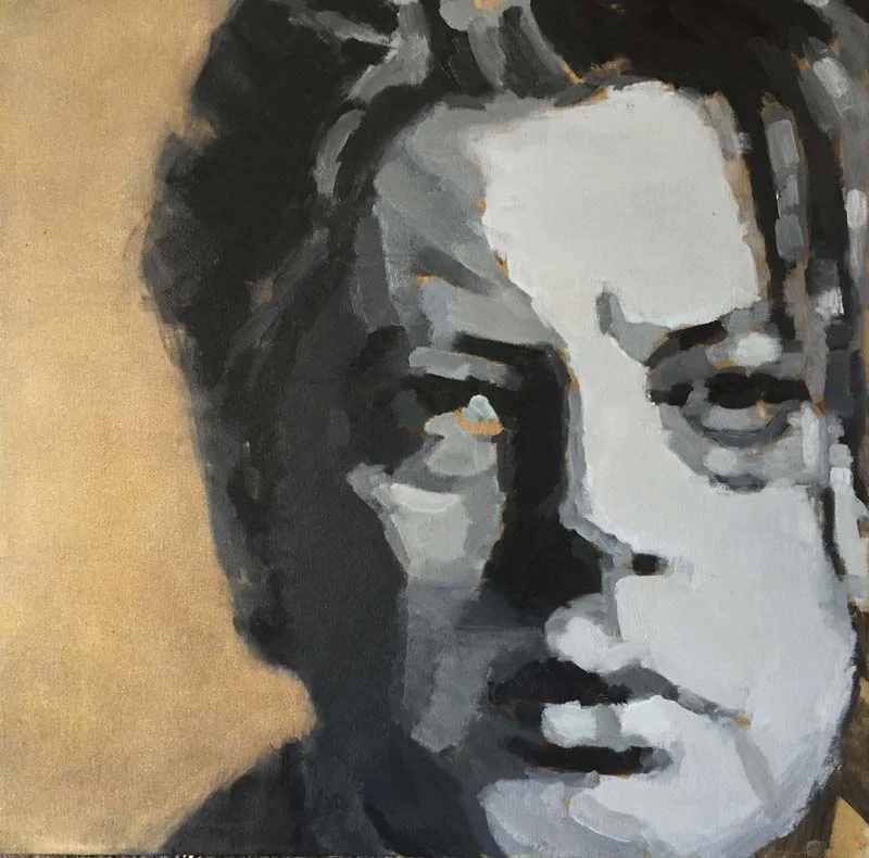 Frenchy, Oil on Canvas, 20 x 20