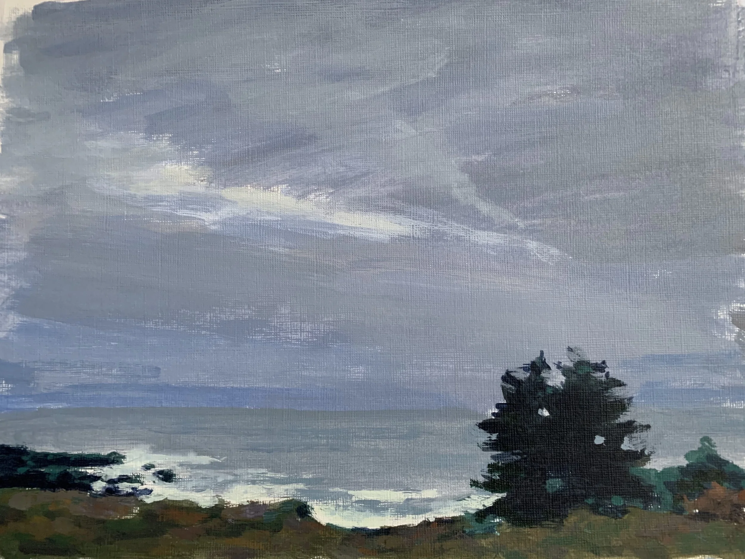  Mohegan Island 2, 12” x 16” 