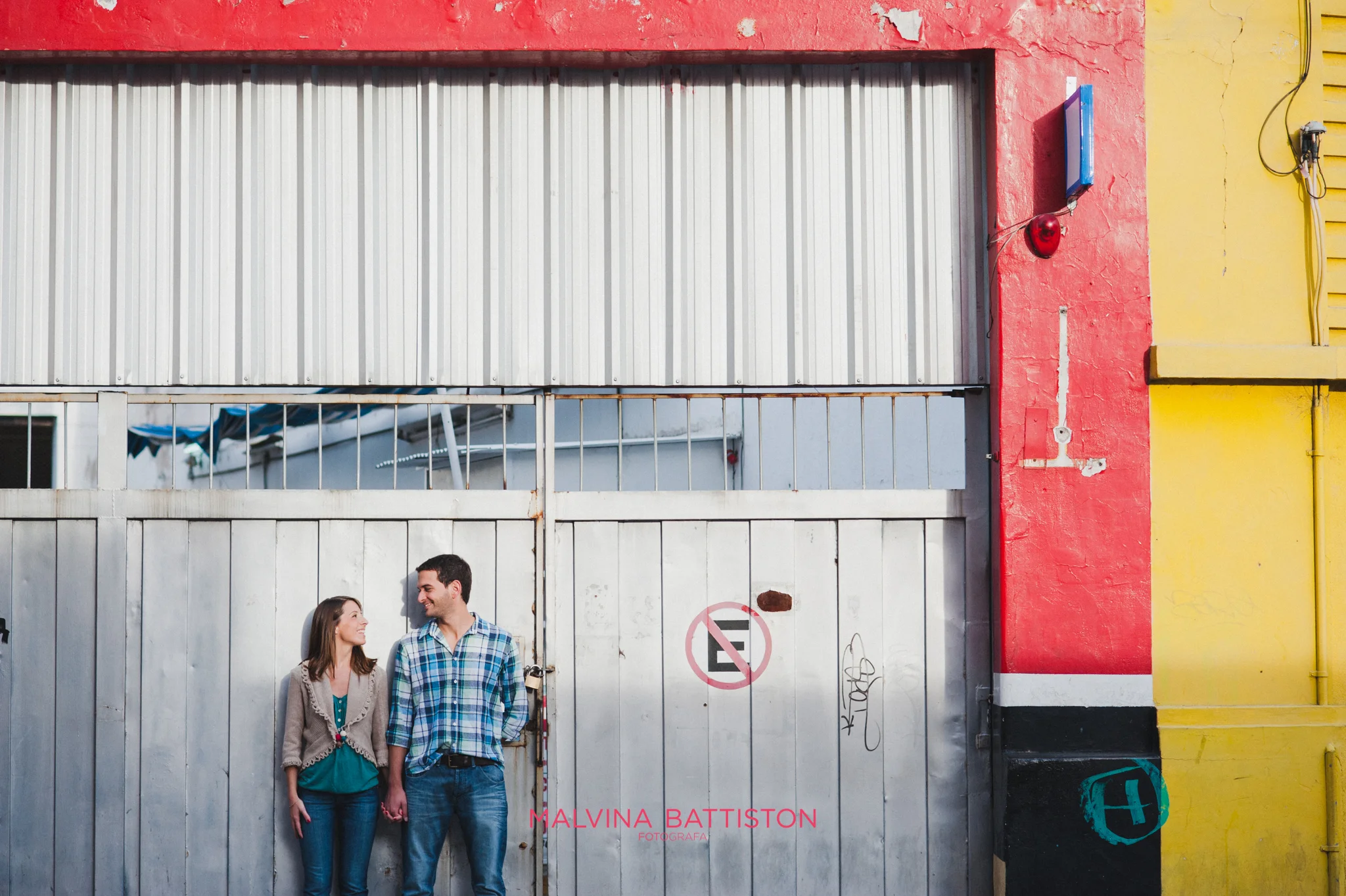 sesion urbana de novios