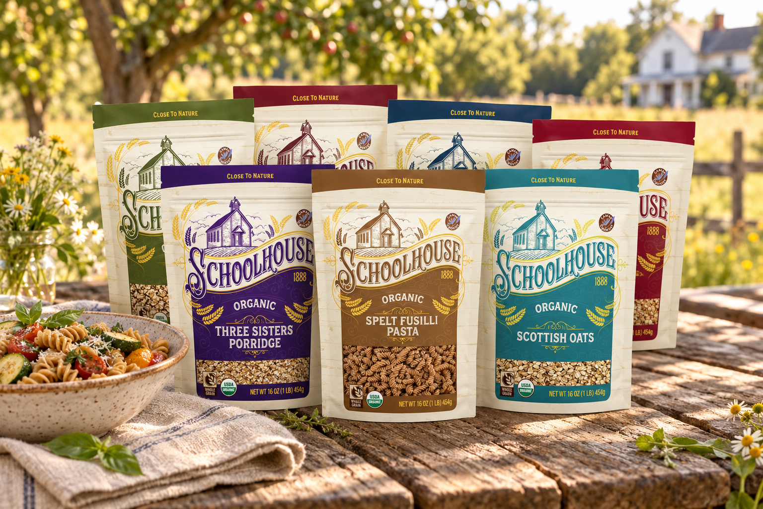 Schoolhouse pouches in farmhouse garden.png