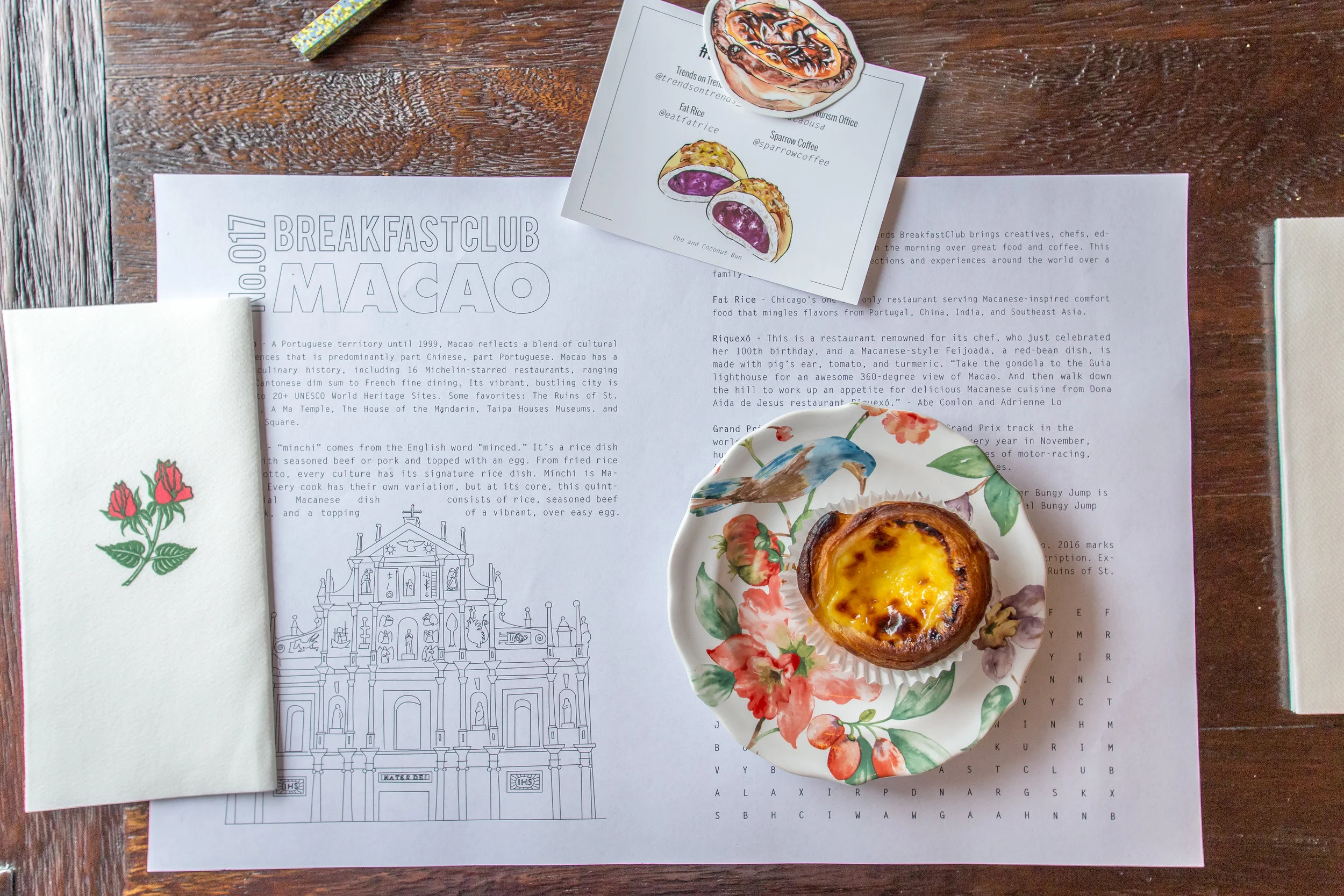 Trends on Trends x Macao Government Tourism Office x Fat Rice #BreakfastClubCHI // Photo: Rachel Biles