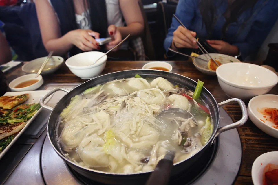 Gaesong Dumplings cooked in Casserole (개성만두전골) ₩30,000