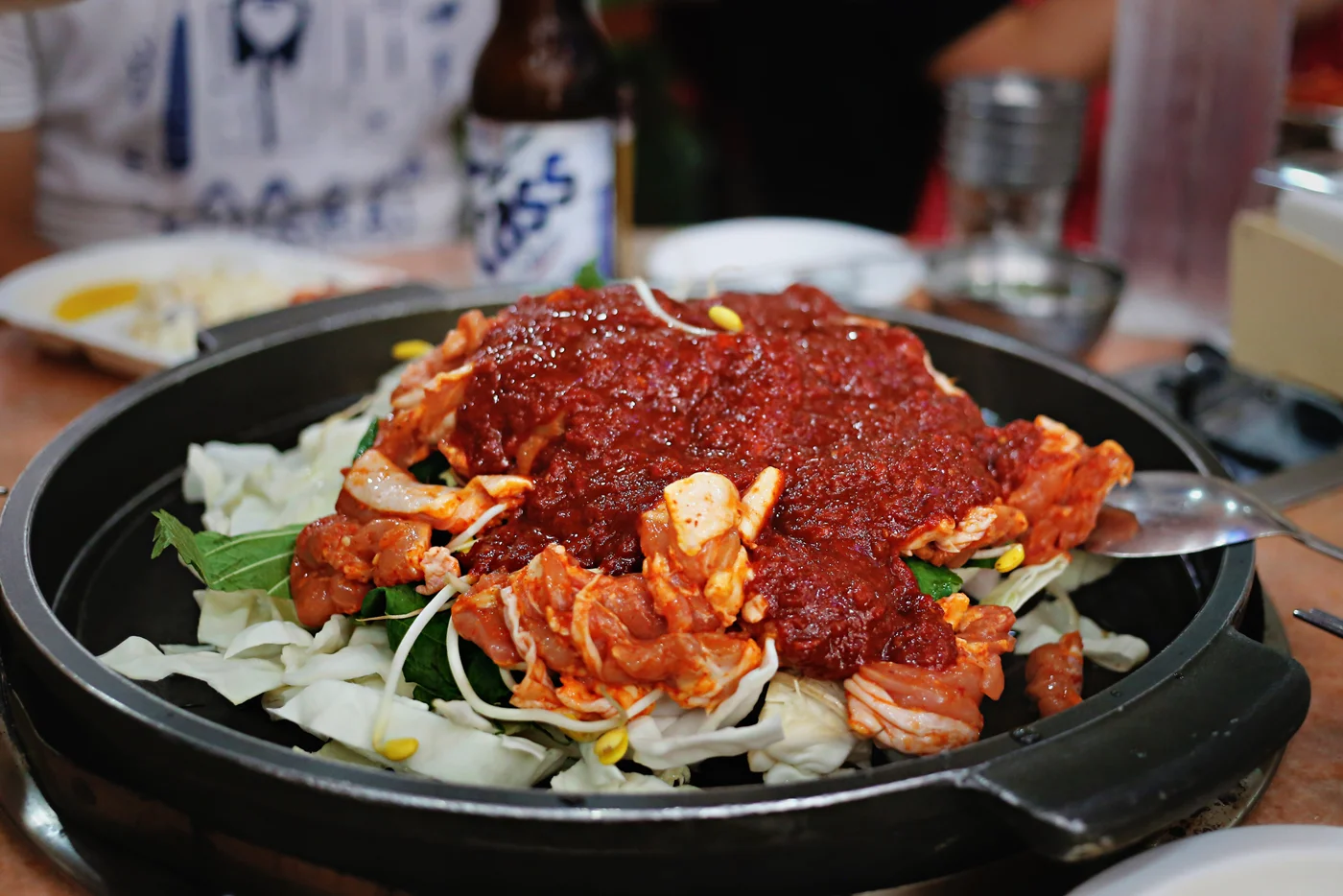 Greysuitcase Seoul Restaurant Series: Chuncheonjip Dakgalbi Makguksu (춘천집닭갈비막국수), Sinchon (신촌), Seoul, South Korea.