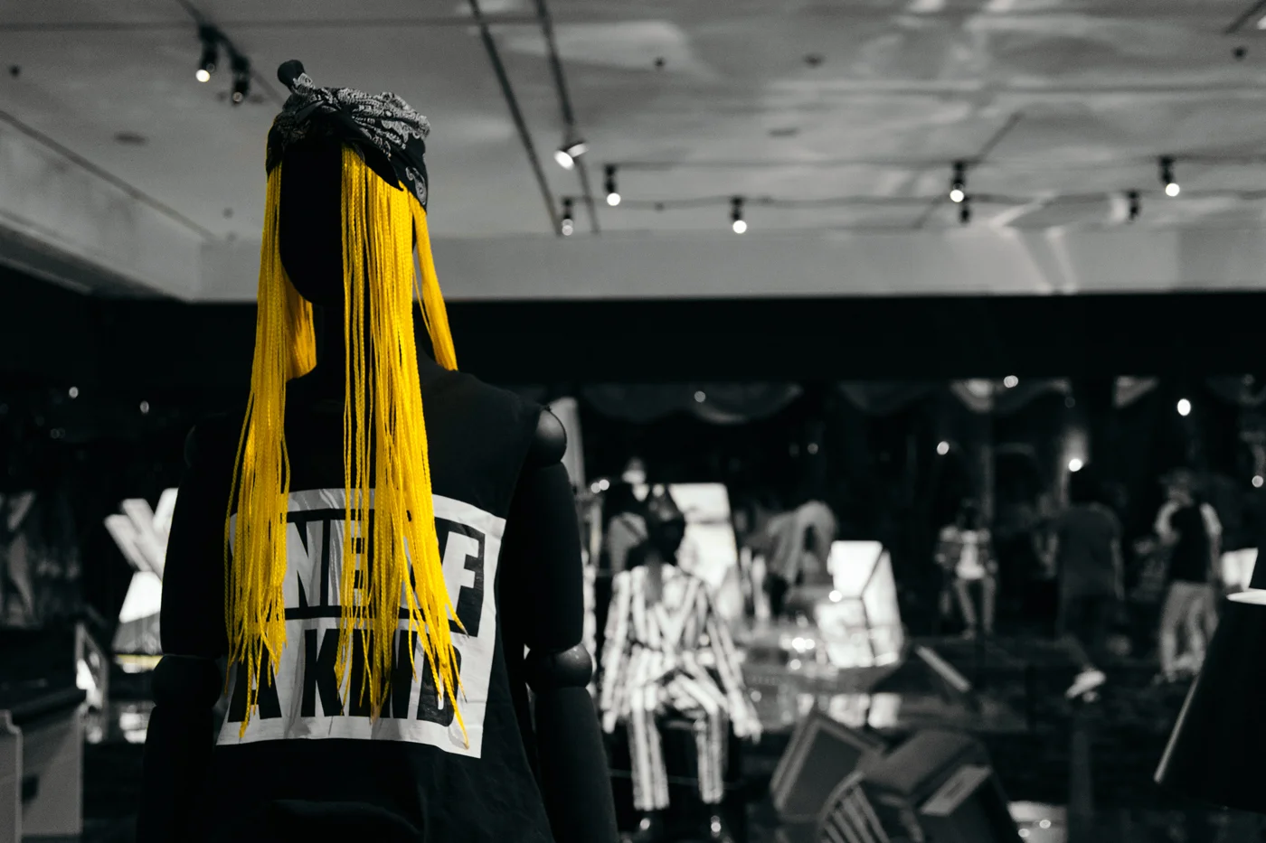 G-Dragon (권지용) Peaceminusone Exhibition (G-드래곤 PEACEMINUSONE 전시회), Seoul, South Korea.