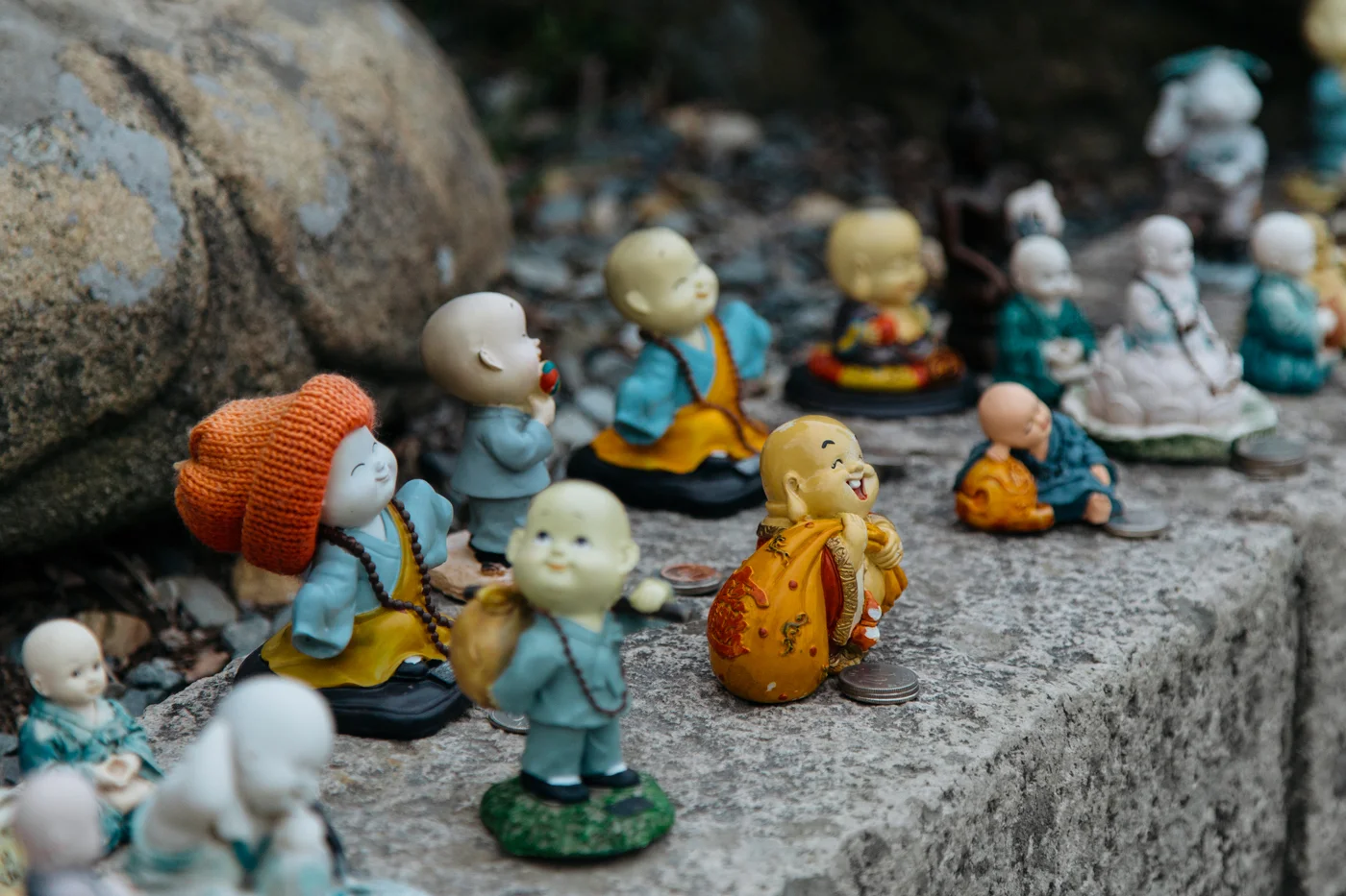 Namhae (남해) Road Trip Series: Boriam Temple in Geumsan Mountain (금산 보리암), South Korea.