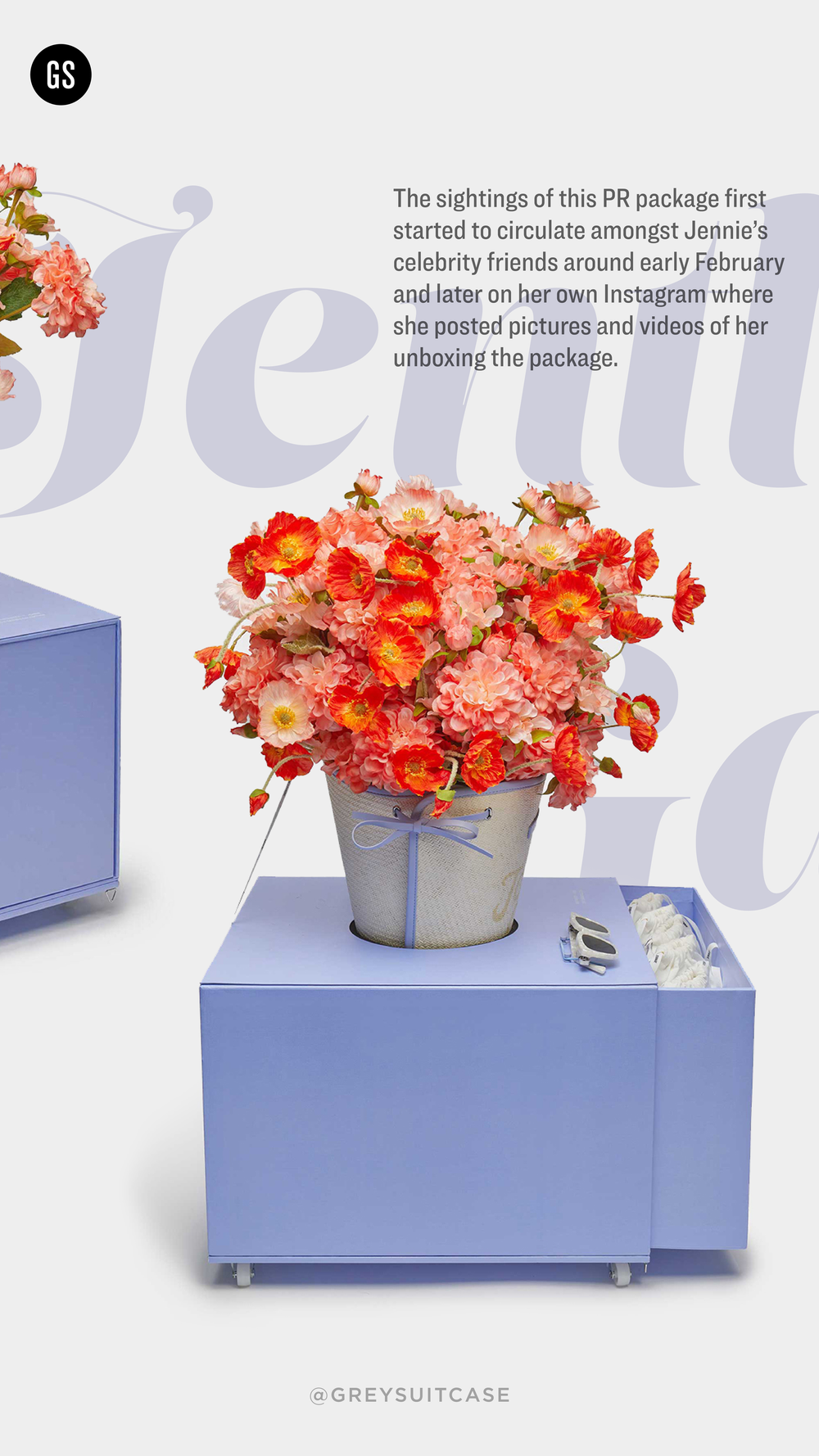 BLACKPINK's Jennie sends her vibrant 'Jentle Garden' PR box to 5 K