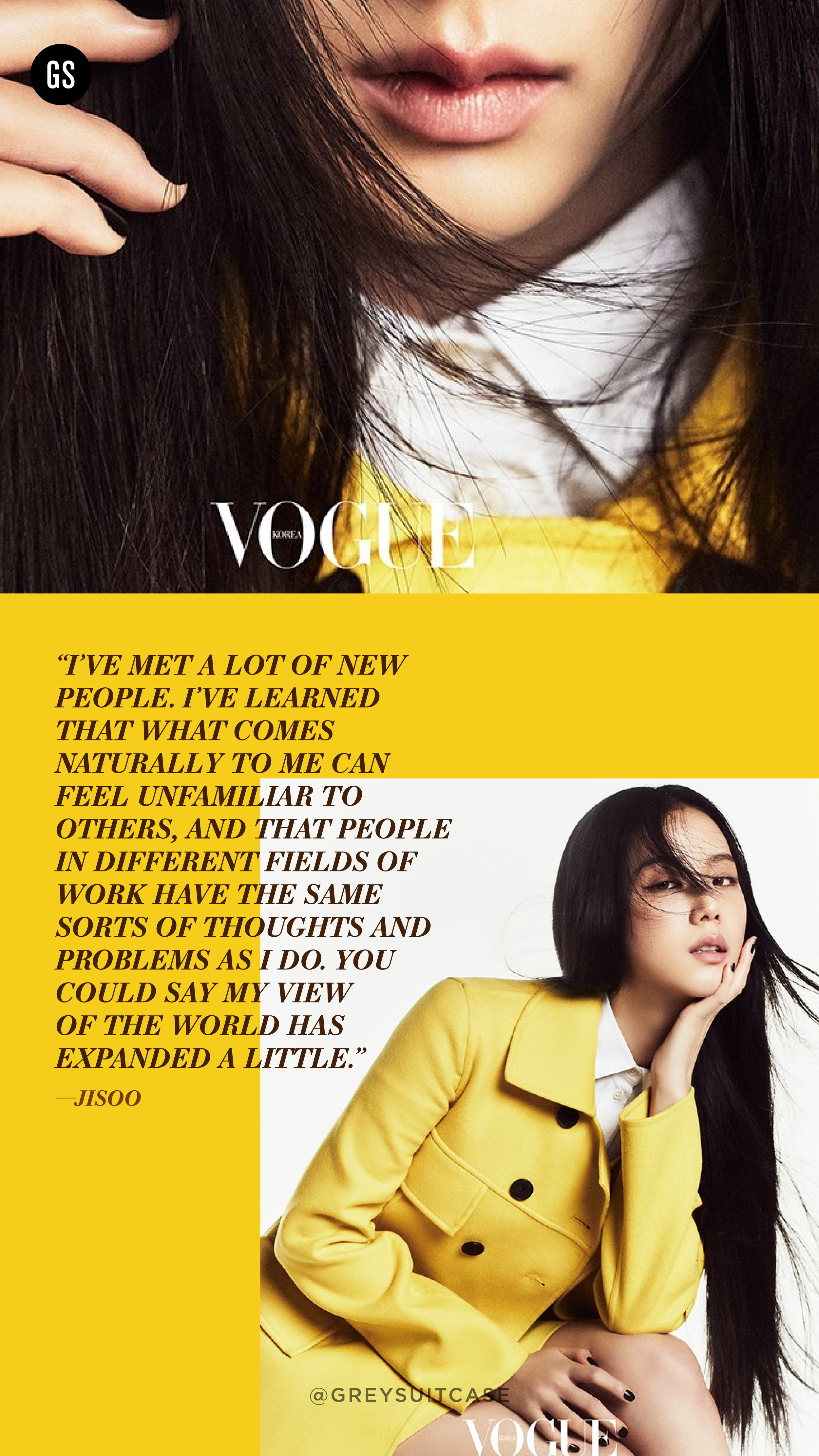Jisoo on Vogue Korea April 2022 Issue — Greysuitcase