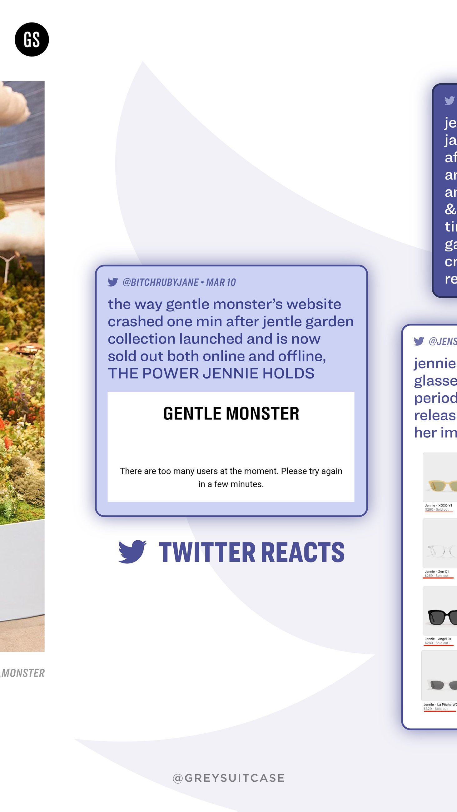 Jennie x Gentle Monster: Jentle Garden Pop-Up Store