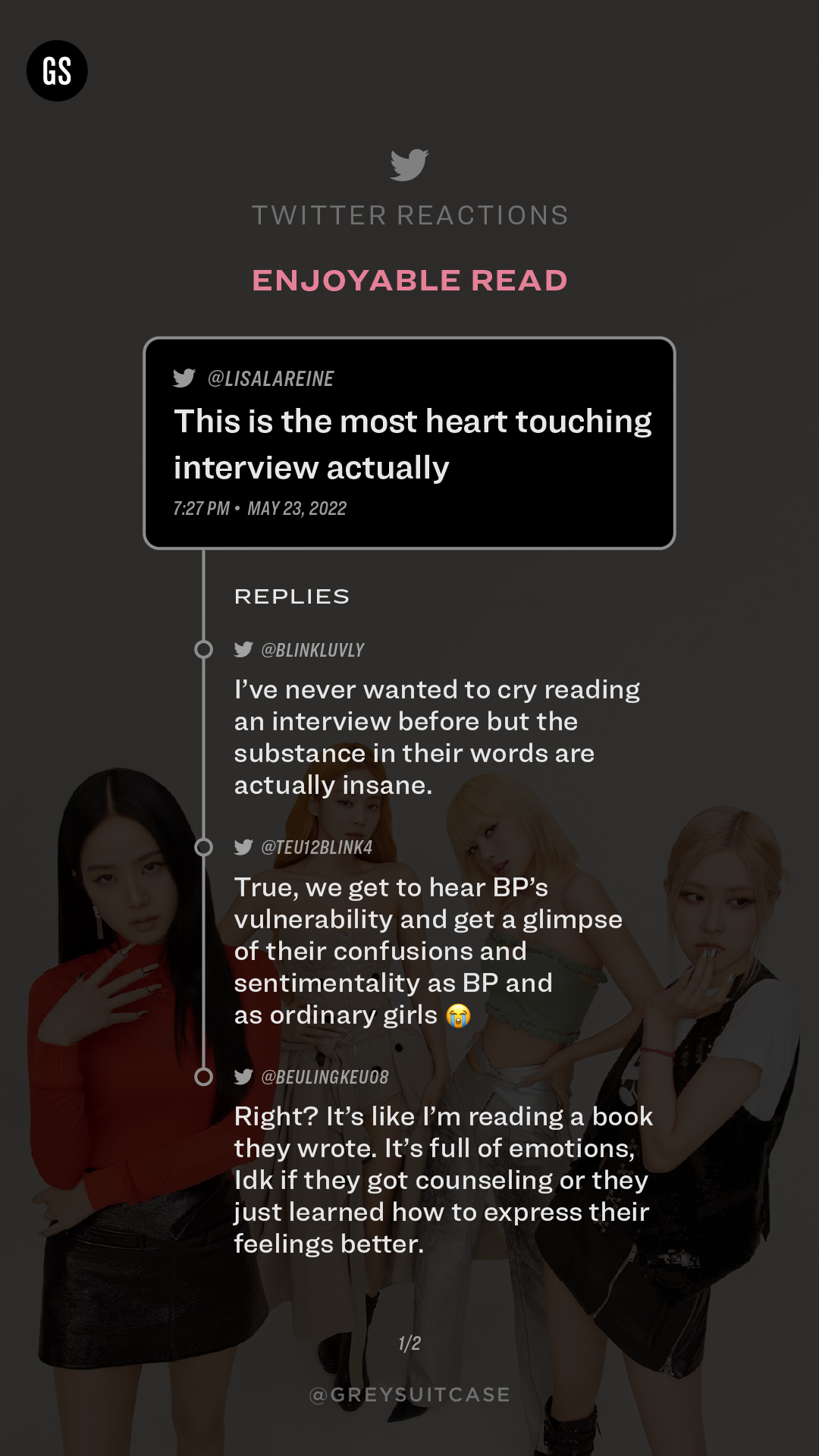 Blackpink x Rolling Stone Twitter Reactions