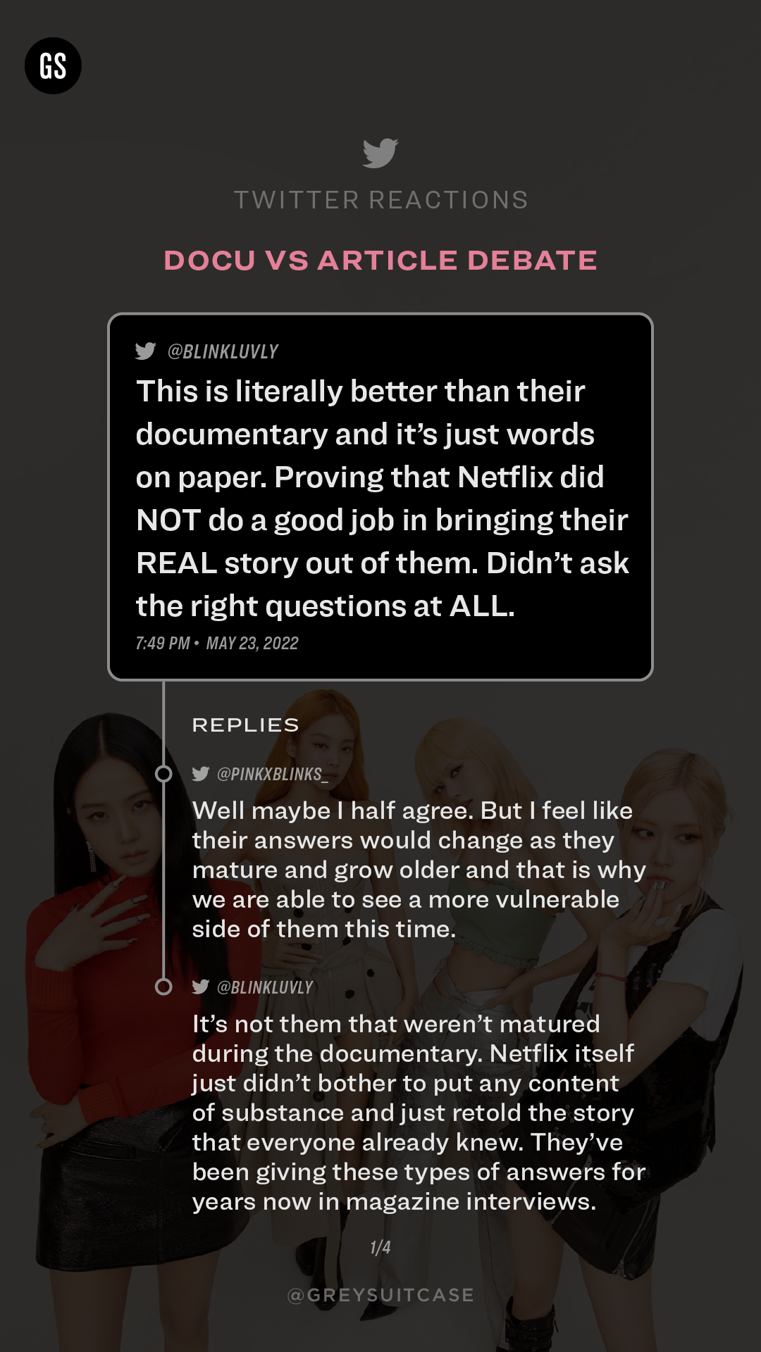 Blackpink x Rolling Stone Twitter Reactions