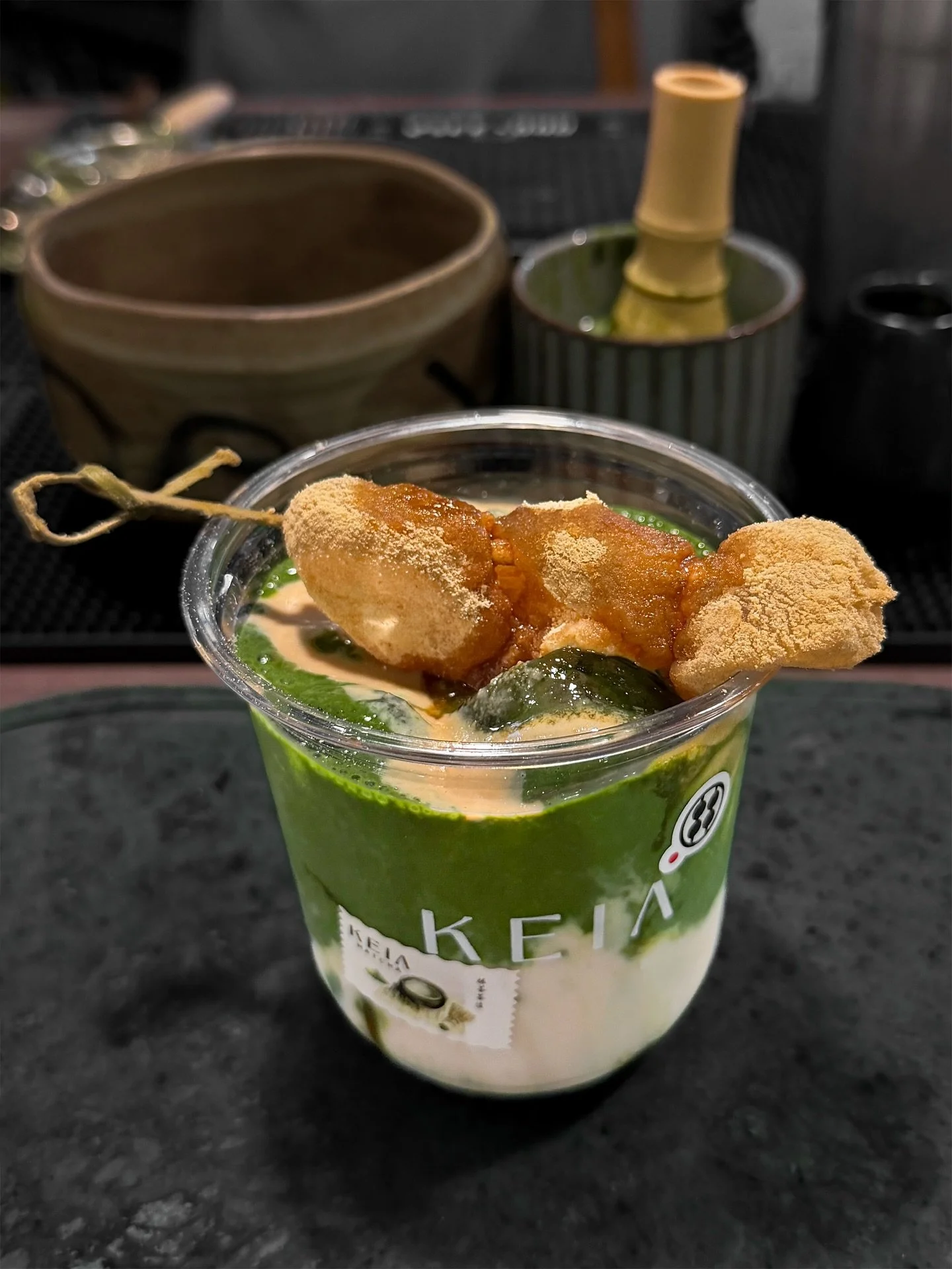 // Matcha finds at @jktgo Crazy Matcha + Donuts Festival at @kmalljakarta //

In Frame:
🍵 Ryōko Matcha 9/10 &bull; @cafeluneir 🍵 Salted Kinako Warabimochi Matcha Latte 9.5/10 &bull; @keiamatcha 
🍩 Maple Pecan Sconut 9.5/10 &bull; @hokajkt
🍵 Match