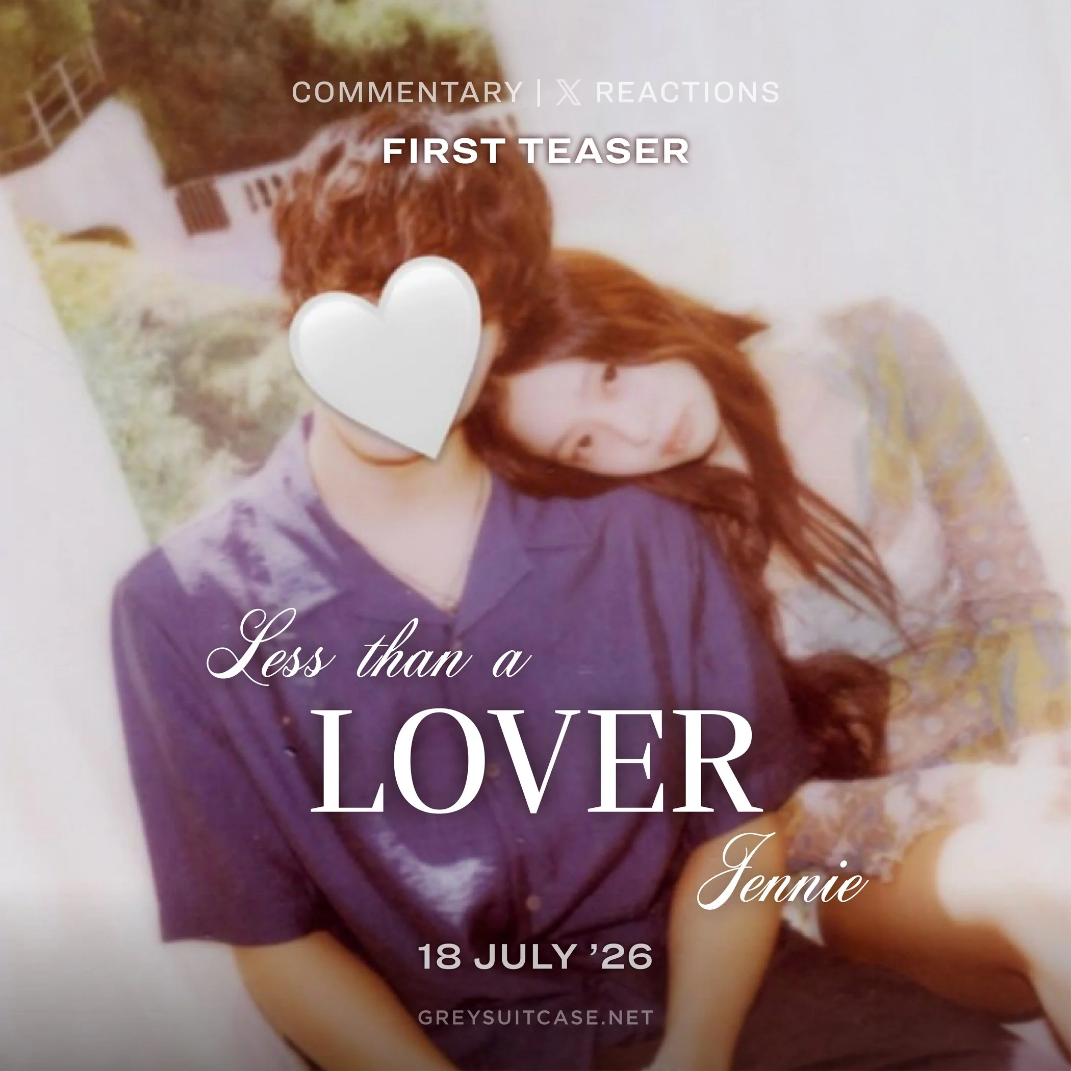 Jennie 'Less Than a Lover' First Teaser