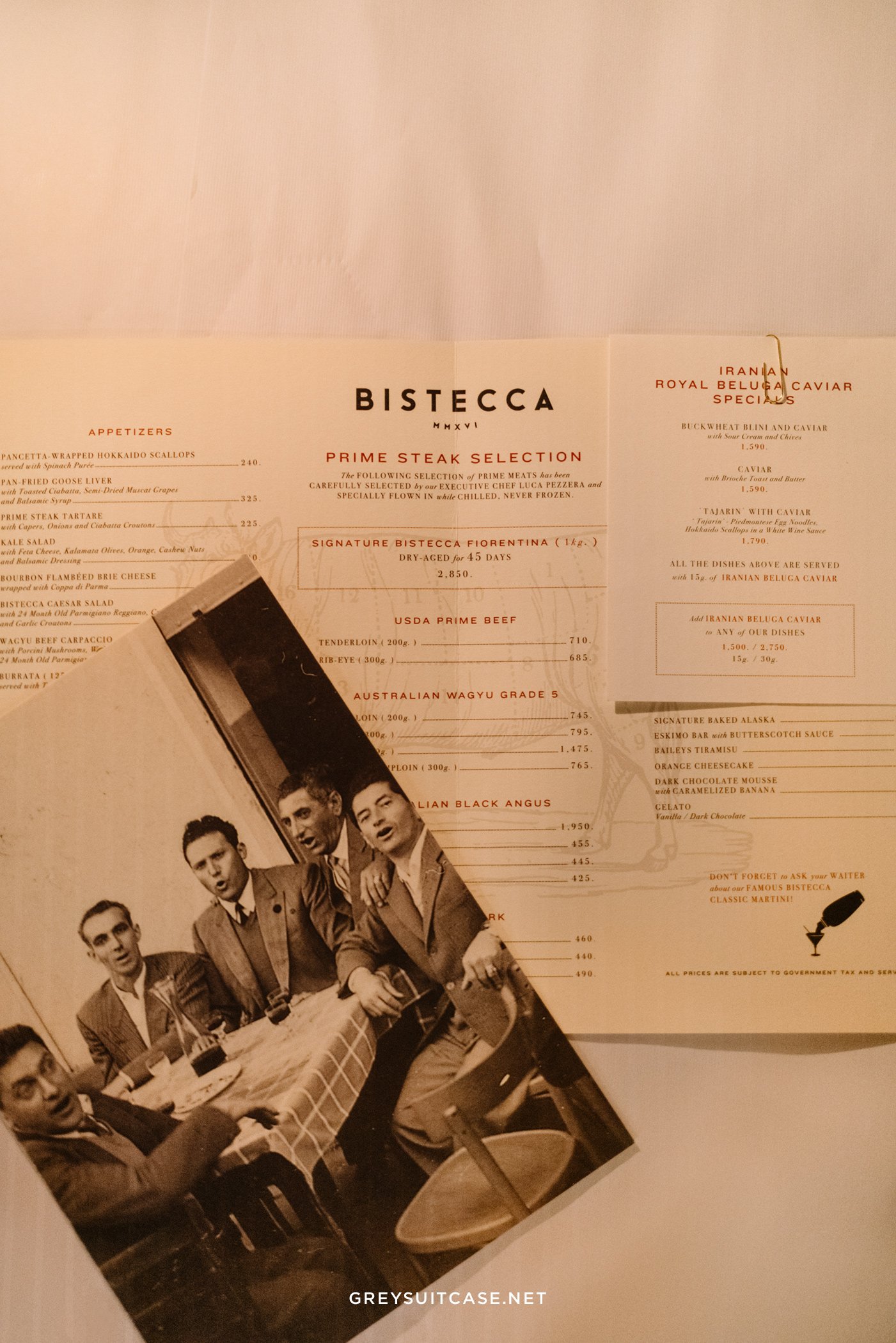 Greysuitcase Jakarta Restaurant Series: Bistecca PIK Avenue, Pantai Indah Kapuk, Jakarta Utara, Indonesia.