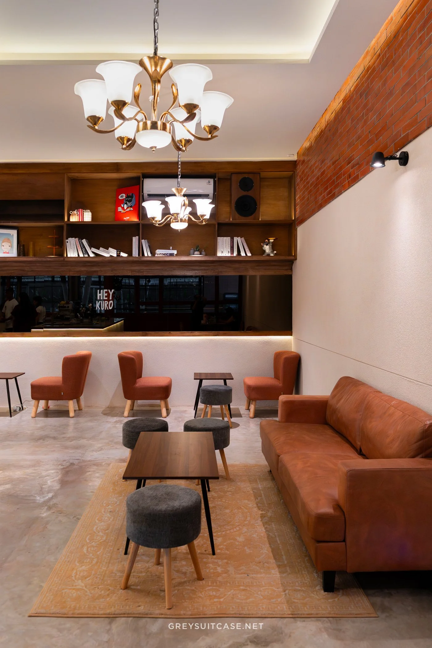 Greysuitcase Jakarta Cafe Series: Hey Kuro Green Garden Residence, Kembangan, West Jakarta, Indonesia.