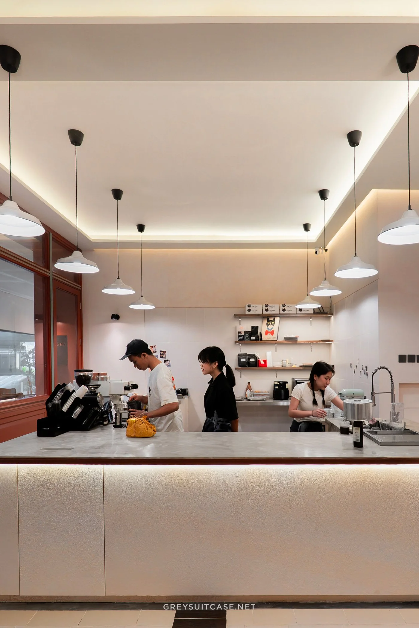 Greysuitcase Jakarta Cafe Series: Hey Kuro Green Garden Residence, Kembangan, West Jakarta, Indonesia.