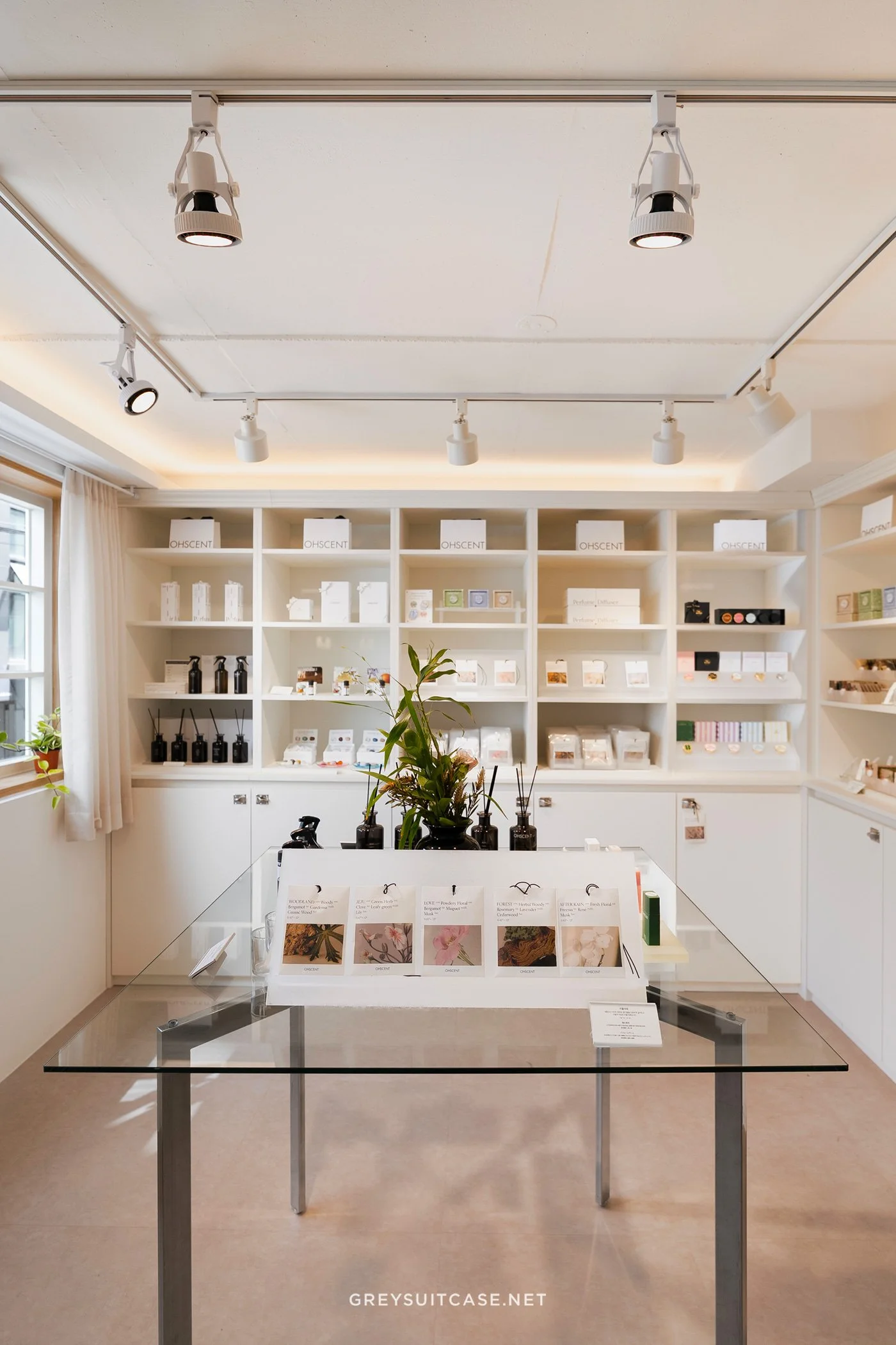 Greysuitcase Seoul Shop Series: OHSCENT Hannam (오센트 한남스토어), Hannam-dong (한남동), Yongsan-gu (용산구), Seoul, South Korea.