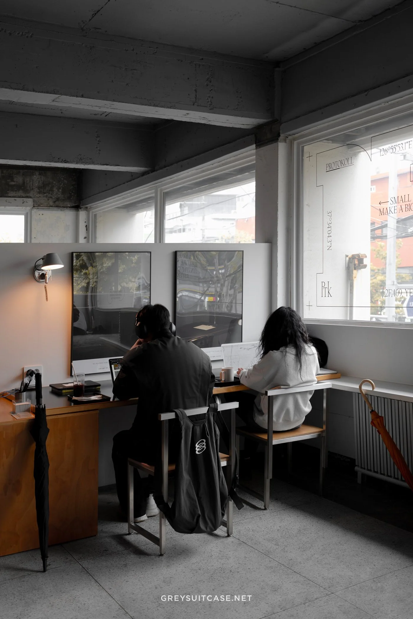 Greysuitcase Seoul Cafe Series: Protokoll Yeonhui (프로토콜 연희점), Yeonhui-dong (연희동), Seoul, South Korea.