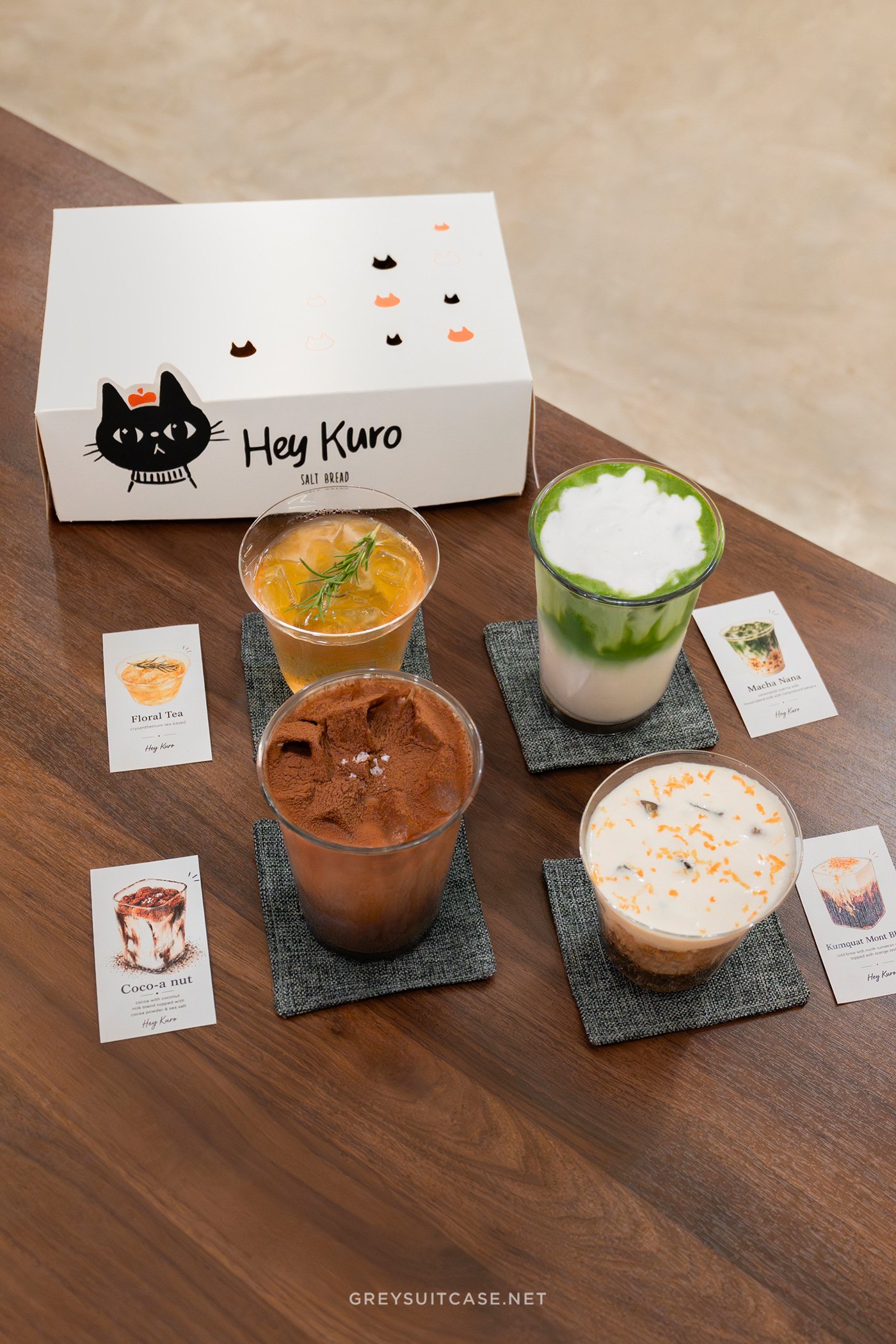 Greysuitcase Jakarta Cafe Series: Hey Kuro Green Garden Residence, Kembangan, West Jakarta, Indonesia.