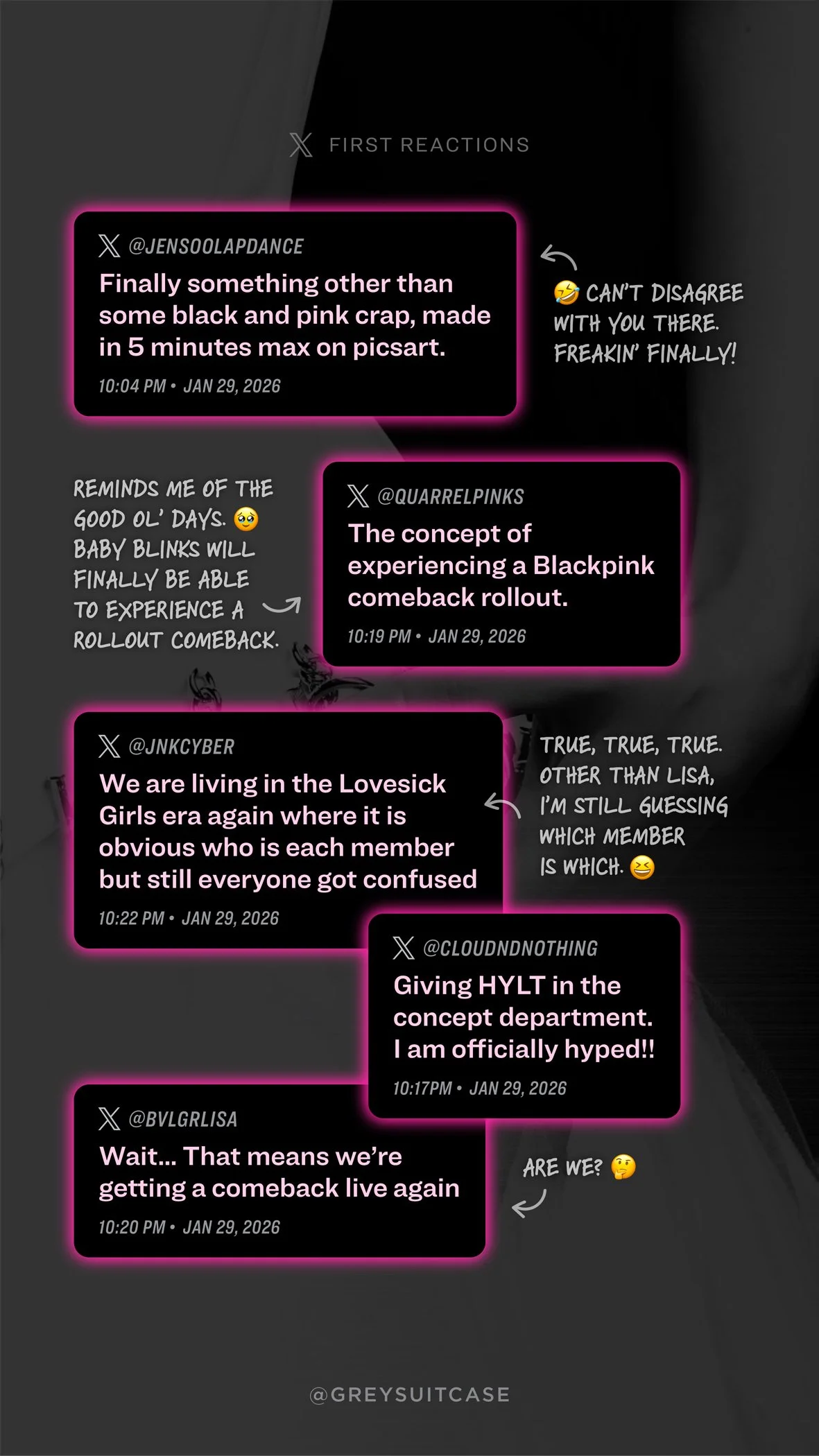 Greysuitcase - Blackpink 'Deadline' Mini Album First Teaser - First Reactions & Commentary