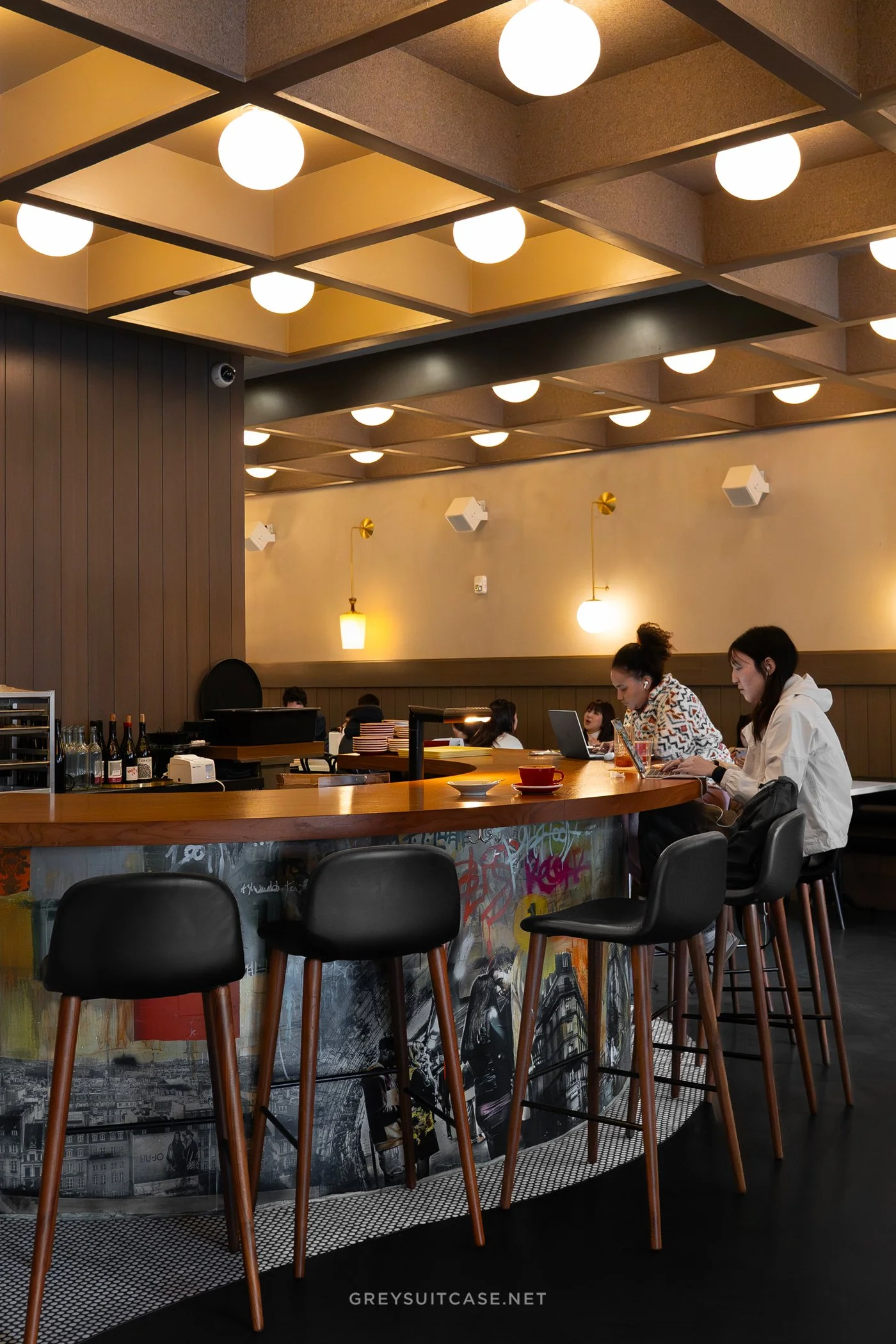 Greysuitcase San Francisco Cafe Series: The Buoy, Hayes Valley, San Francisco, California.