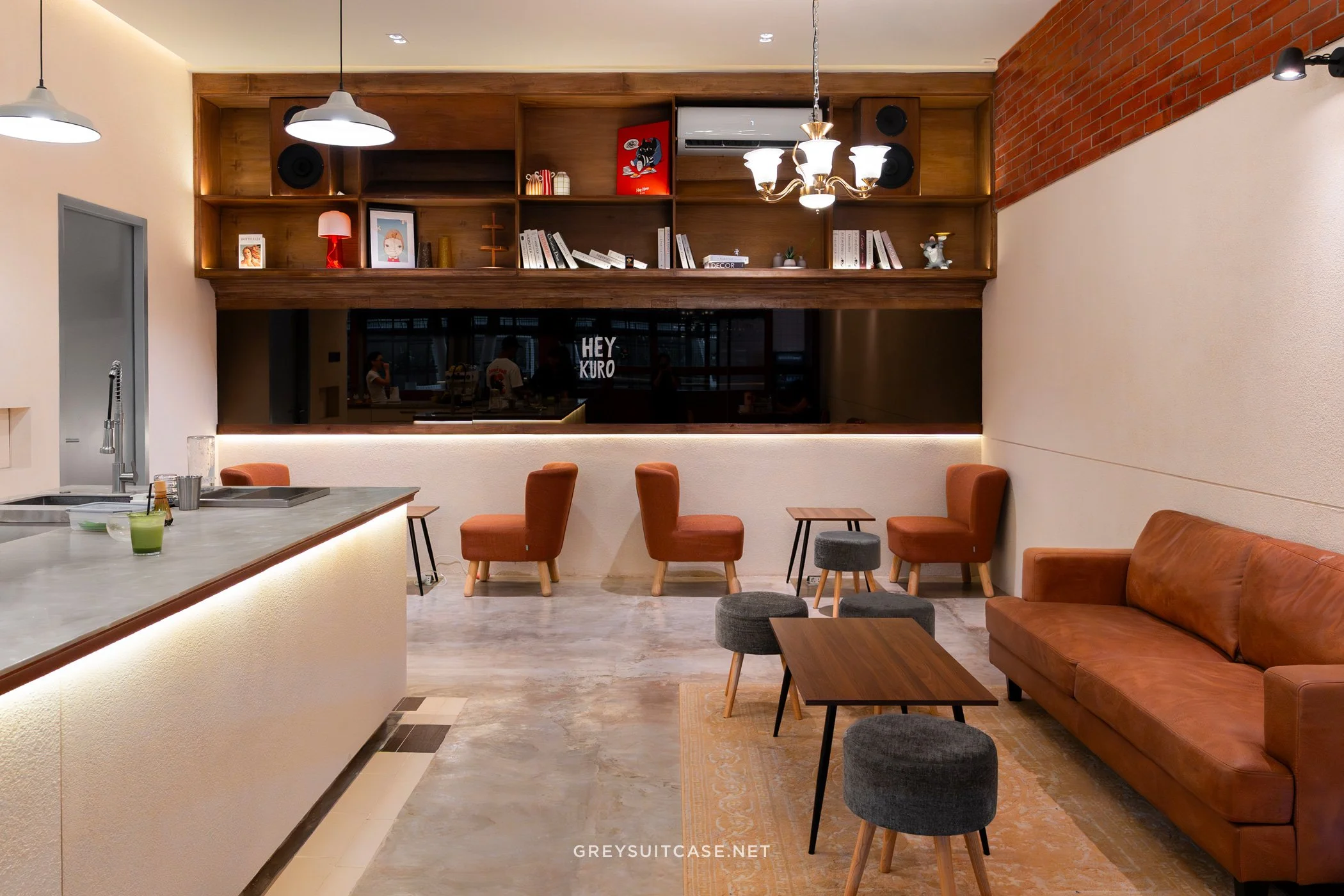 Greysuitcase Jakarta Cafe Series: Hey Kuro Green Garden Residence, Kembangan, West Jakarta, Indonesia.