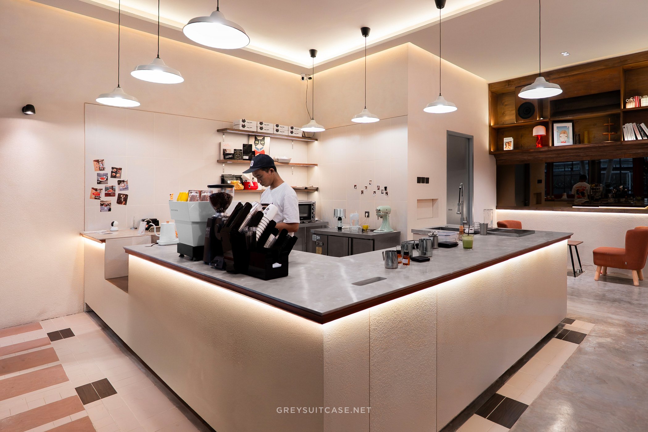 Greysuitcase Jakarta Cafe Series: Hey Kuro Green Garden Residence, Kembangan, West Jakarta, Indonesia.