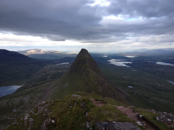 At the summit.