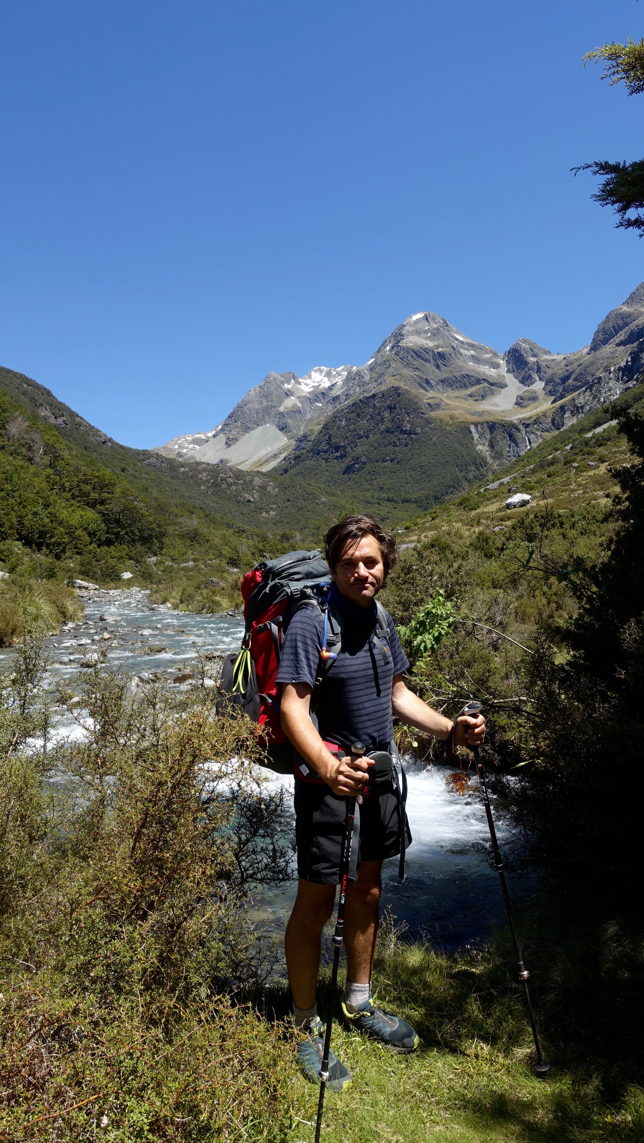 Trekking through New Zealand
