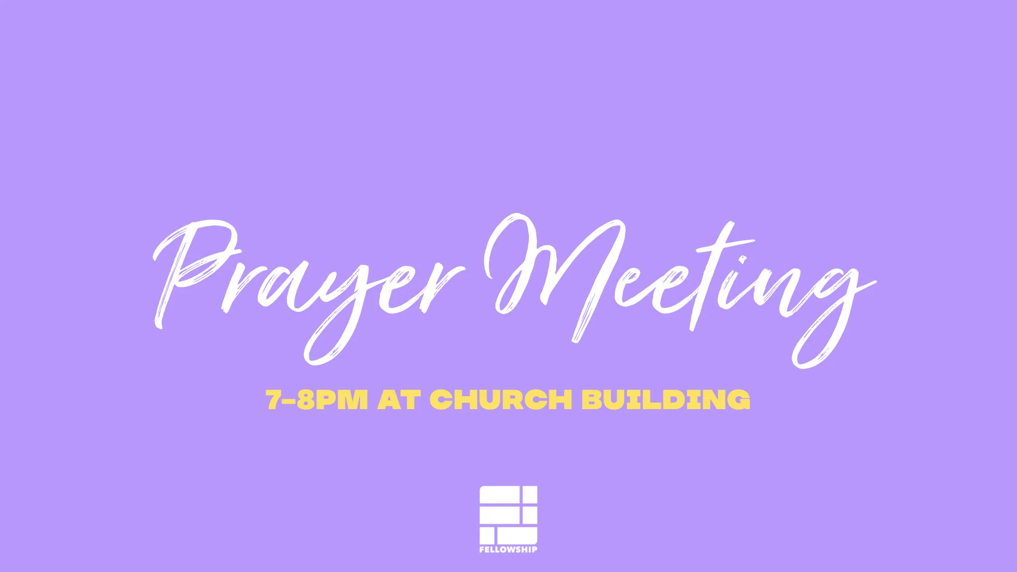 Prayer Meeting
