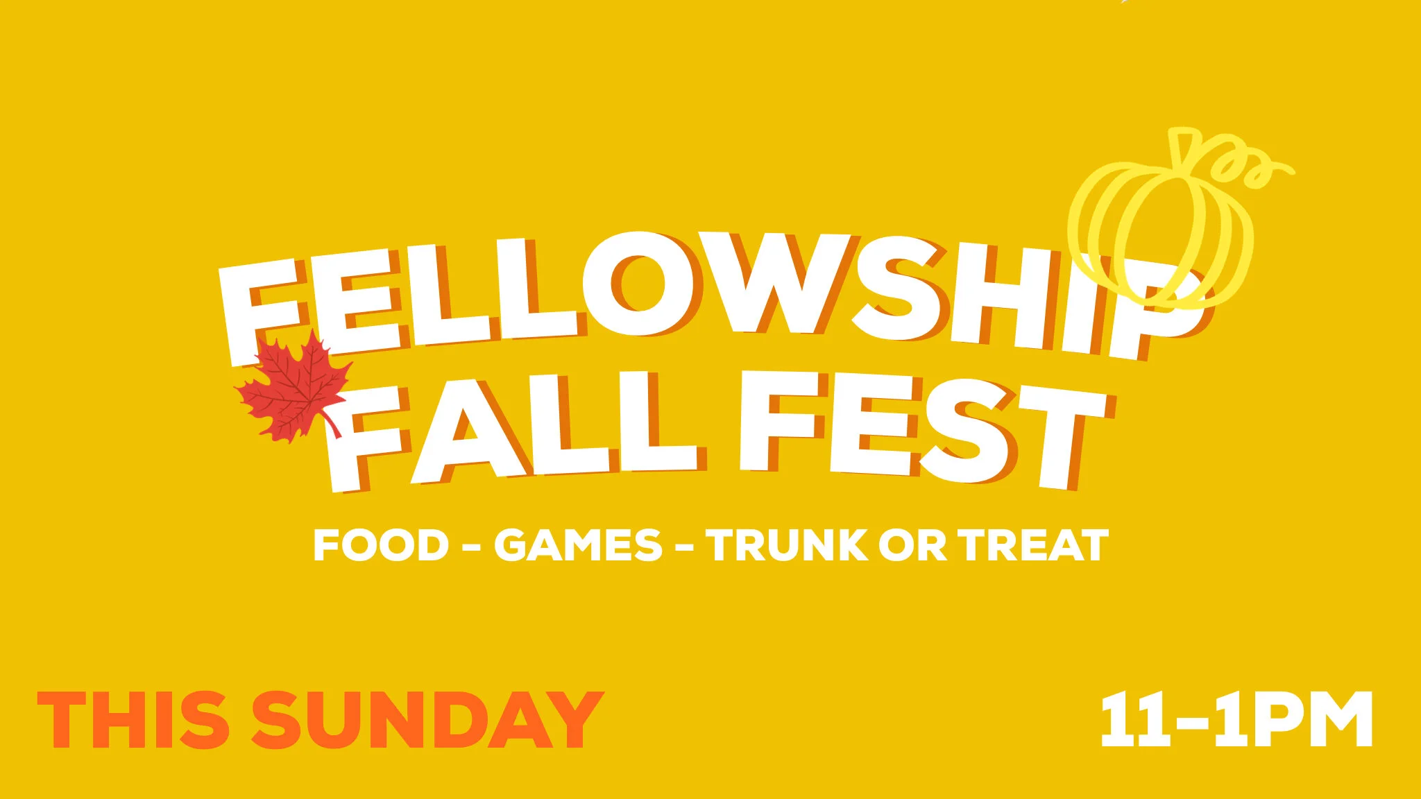 Fellowship Fall Fest