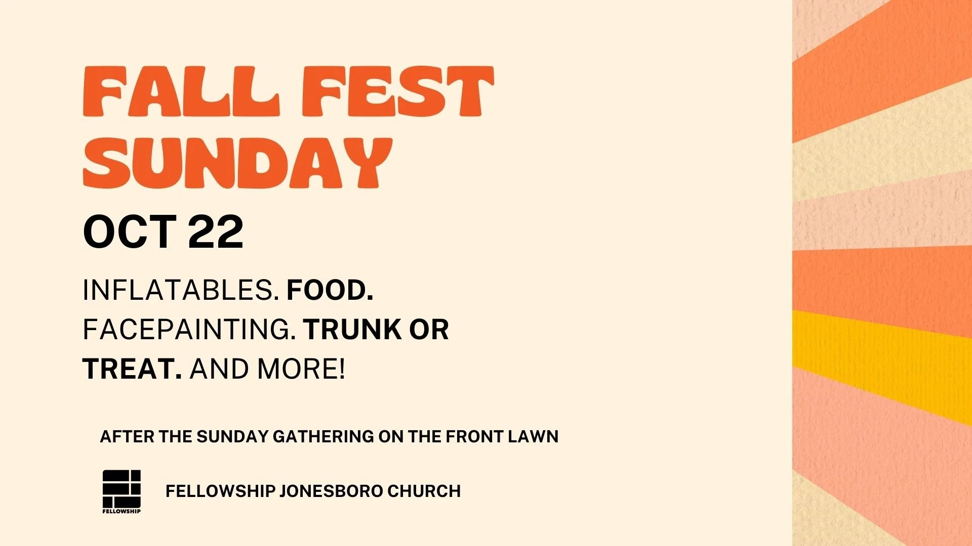 Fall Fest Sunday
